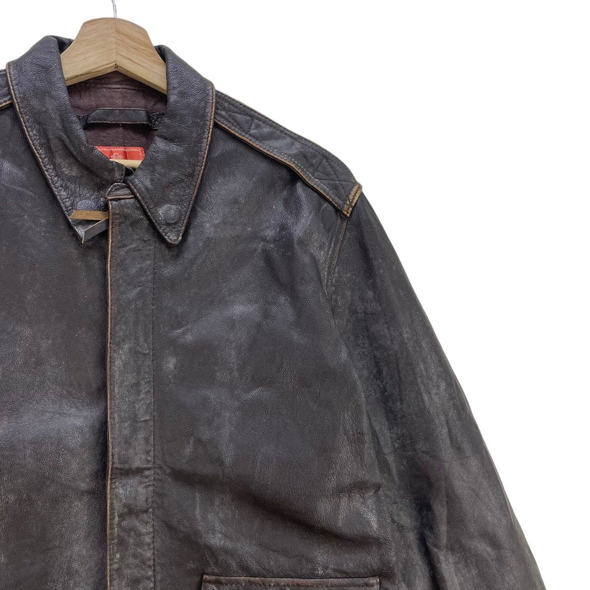 Avirex 🔥Avirex Genuine Leather Jacket Size US S / EU 44-46 / 1 - 4 Thumbnail