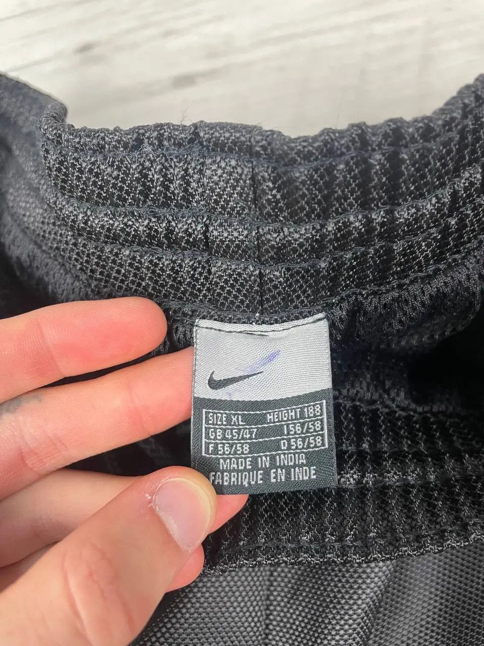 Nike Vintage Nike Pants Track 00s Swoosh Striped Drill Size US 36 / EU 52 - 12 Thumbnail