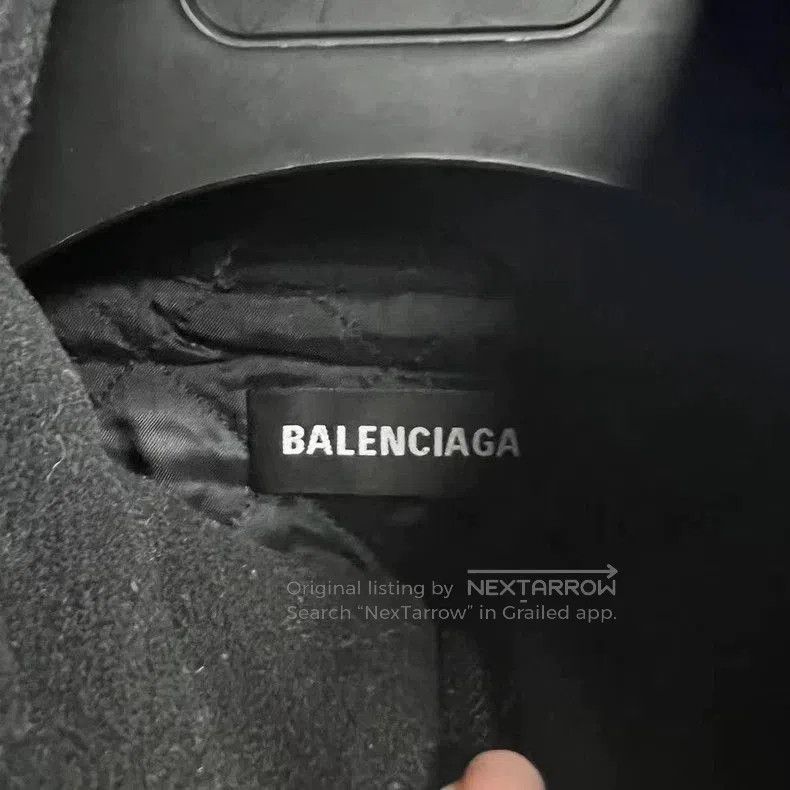 Balenciaga Balenciaga Black Logo Zip Jacket. Size US S / EU 44-46 / 1 - 3 Thumbnail