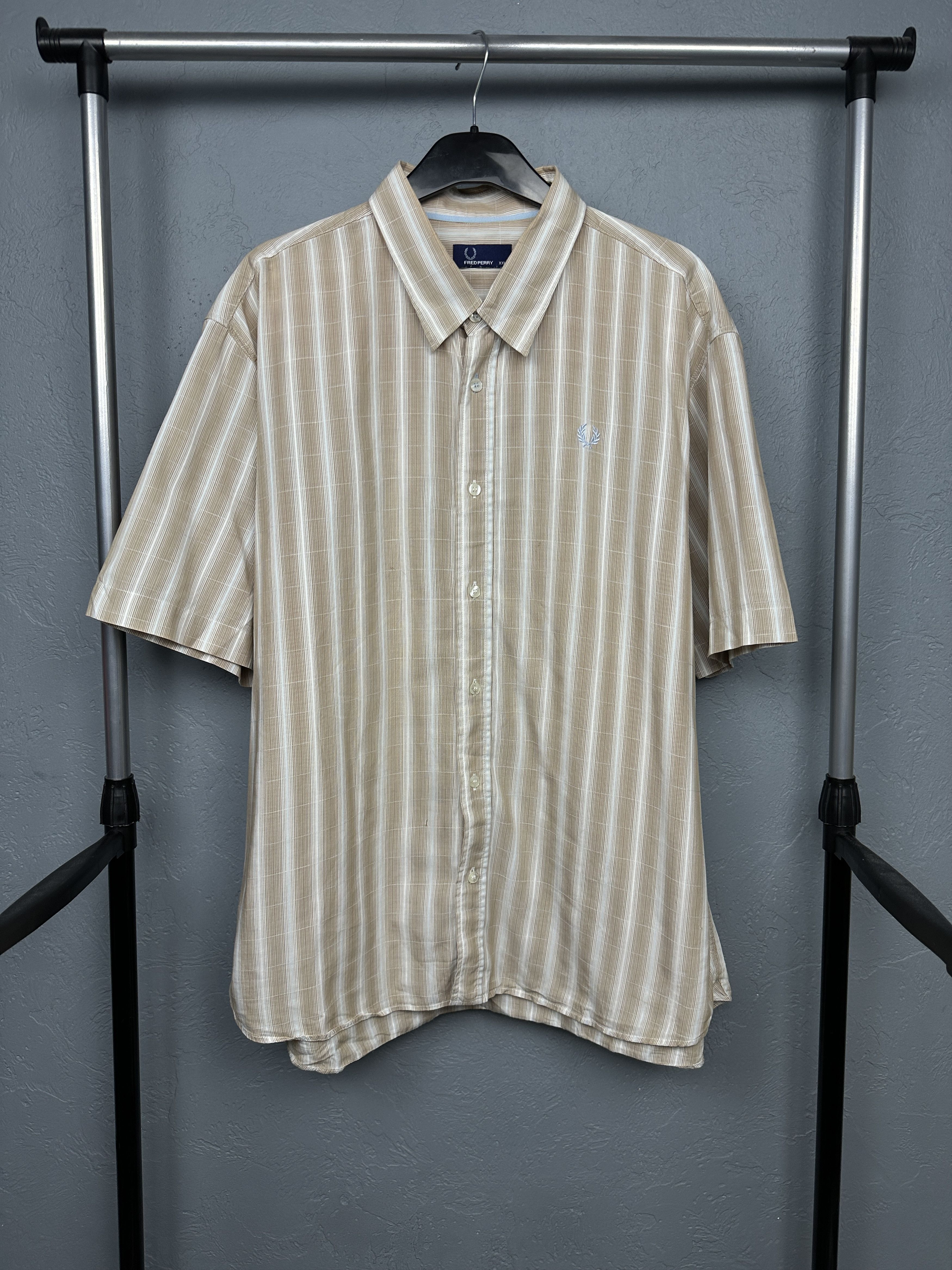 Fred Perry Fred Perry Vintage Mens Short Sleeve Shirt Size US XXL / EU 58 / 5 - 1 Thumbnail