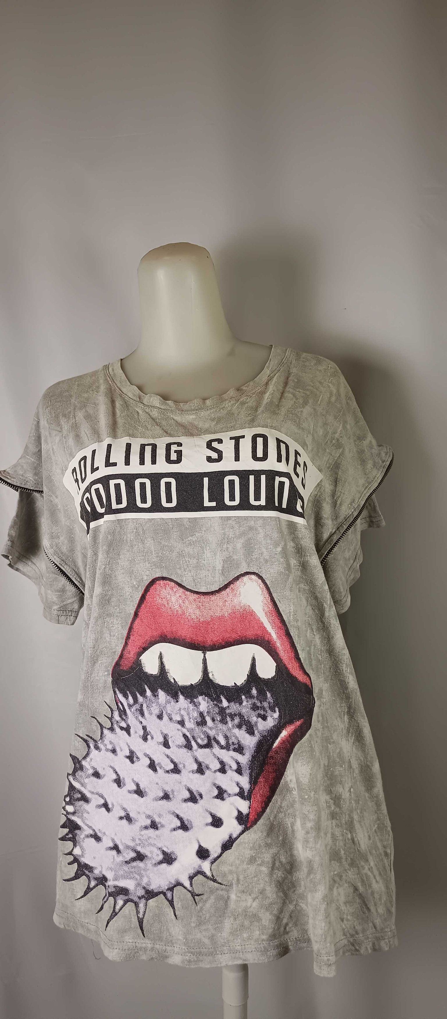 Band Tees × The Rolling Stones × Vintage HONEYCUBE The Rolling Stones Voodoo Lounge Tee Shirt Size XS / US 0-2 / IT 36-38 - 21 Thumbnail