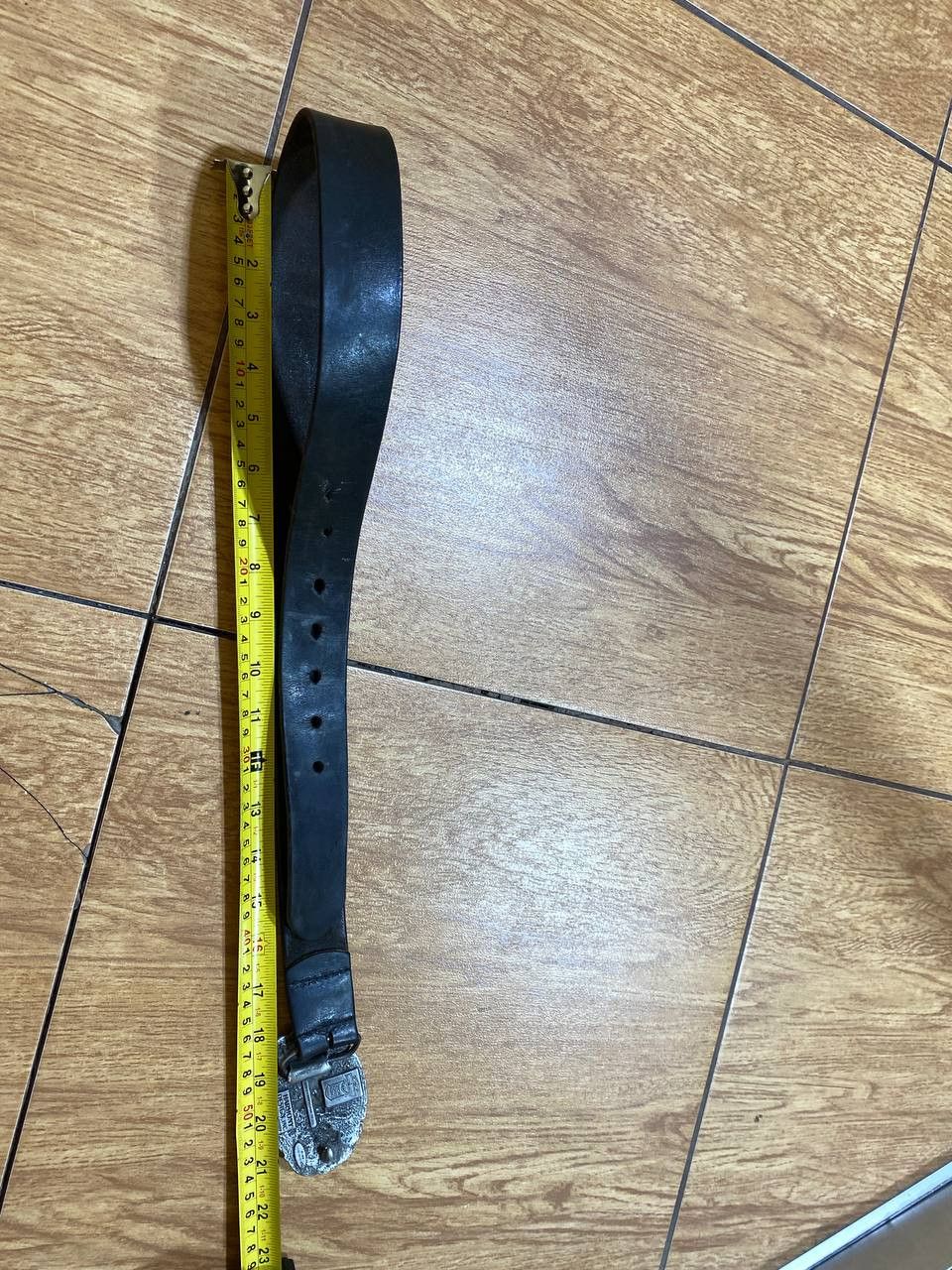 Harley Davidson Vintage Harley Davidson Leather belt Size ONE SIZE - 15 Thumbnail