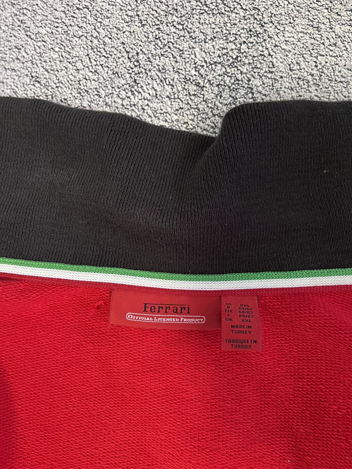 Ferrari Ferrari Men’s Hoodie Full Zipper Vintage Scuderia Official Size US XXL / EU 58 / 5 - 4 Thumbnail