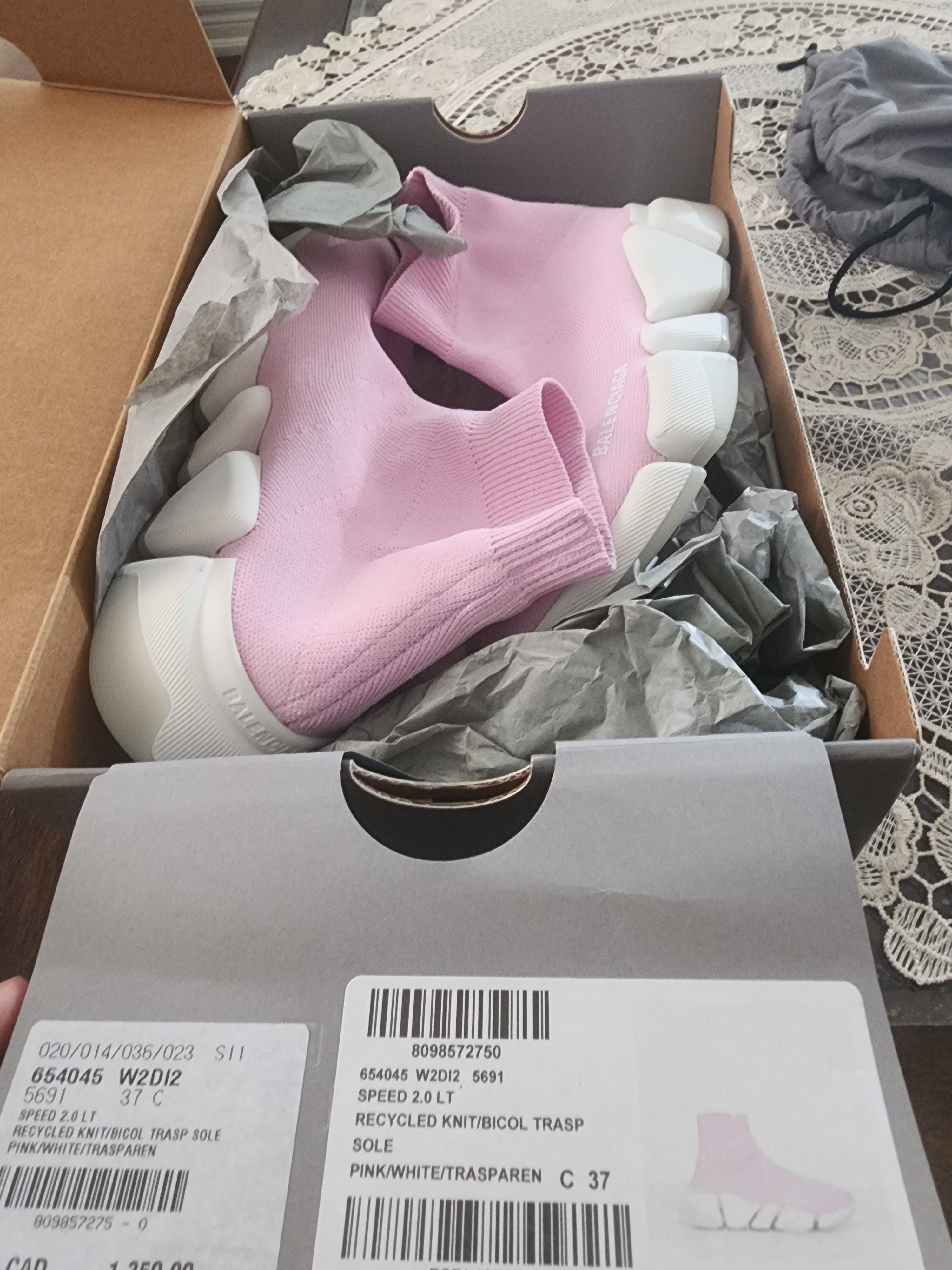 Balenciaga Balenciaga Knit Speed 2.0 Size US 7 / IT 37 - 1 Thumbnail