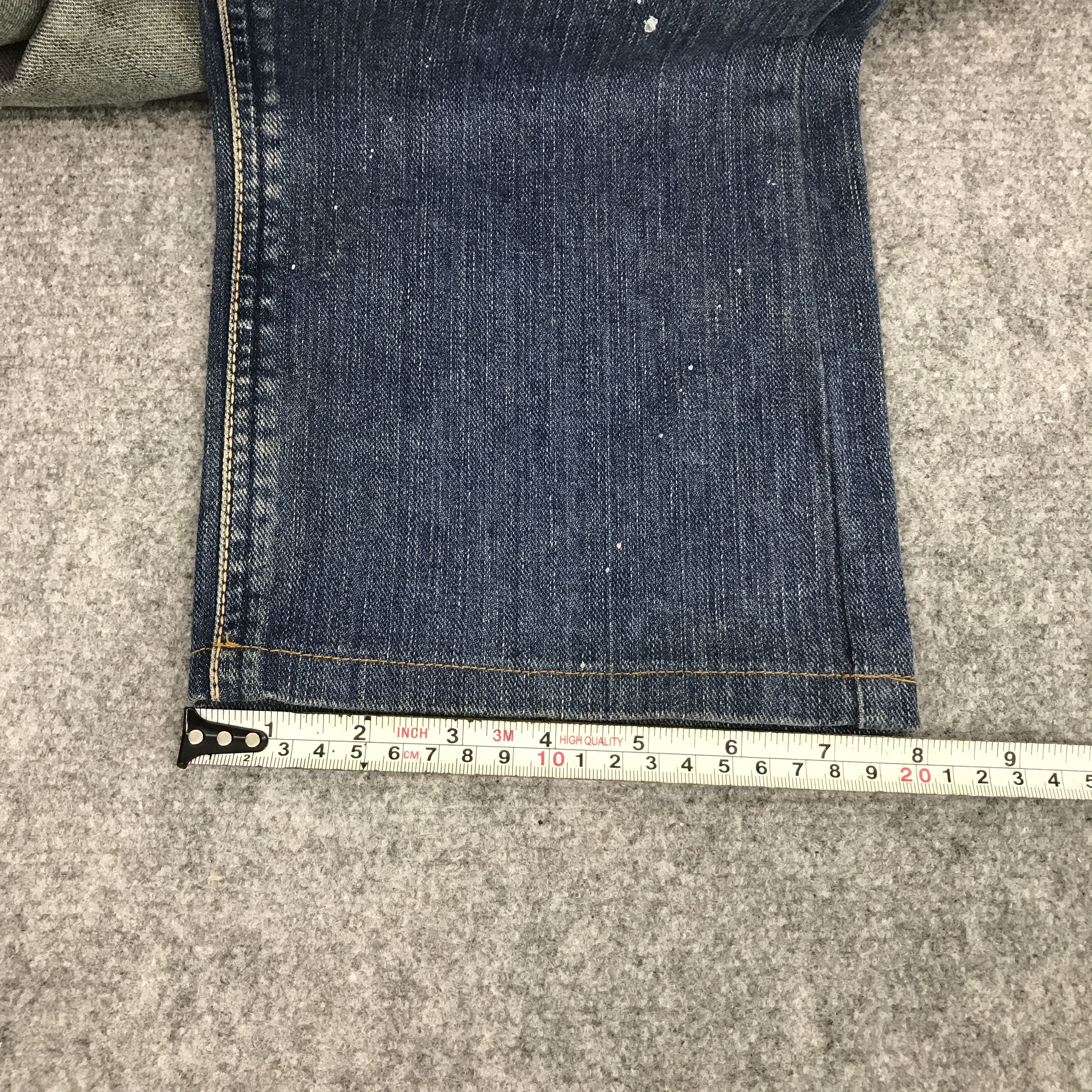 Japanese Brand × Lee Denim Blue faded Lee Japan Rusty style Denim Jeans pants Size US 29 - 13 Thumbnail
