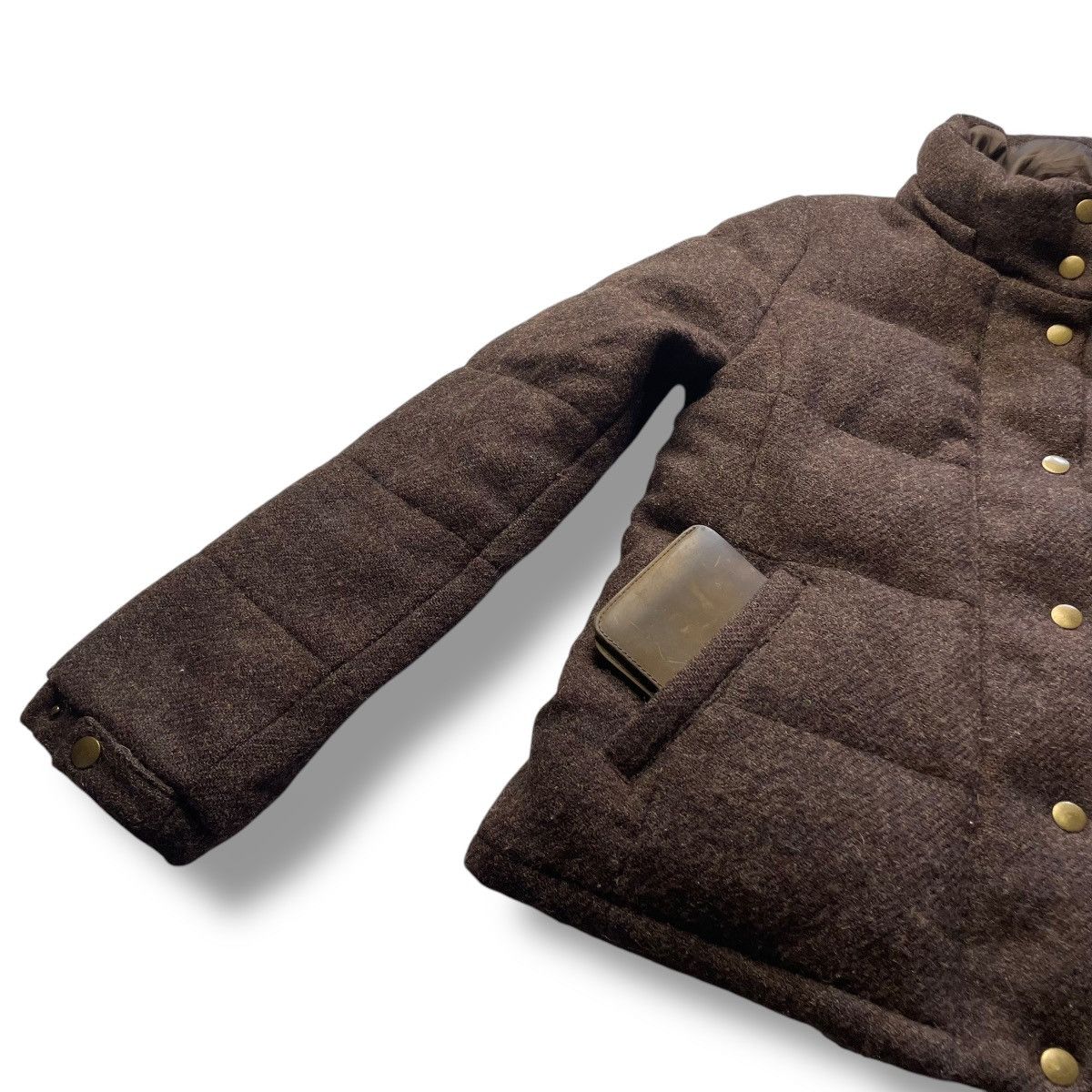 Harris Tweed HARRIS TWEED x EARTH MUSIC & ECOLOGY WOOL DOWN JACKET Size M / US 6-8 / IT 42-44 - 5 Thumbnail