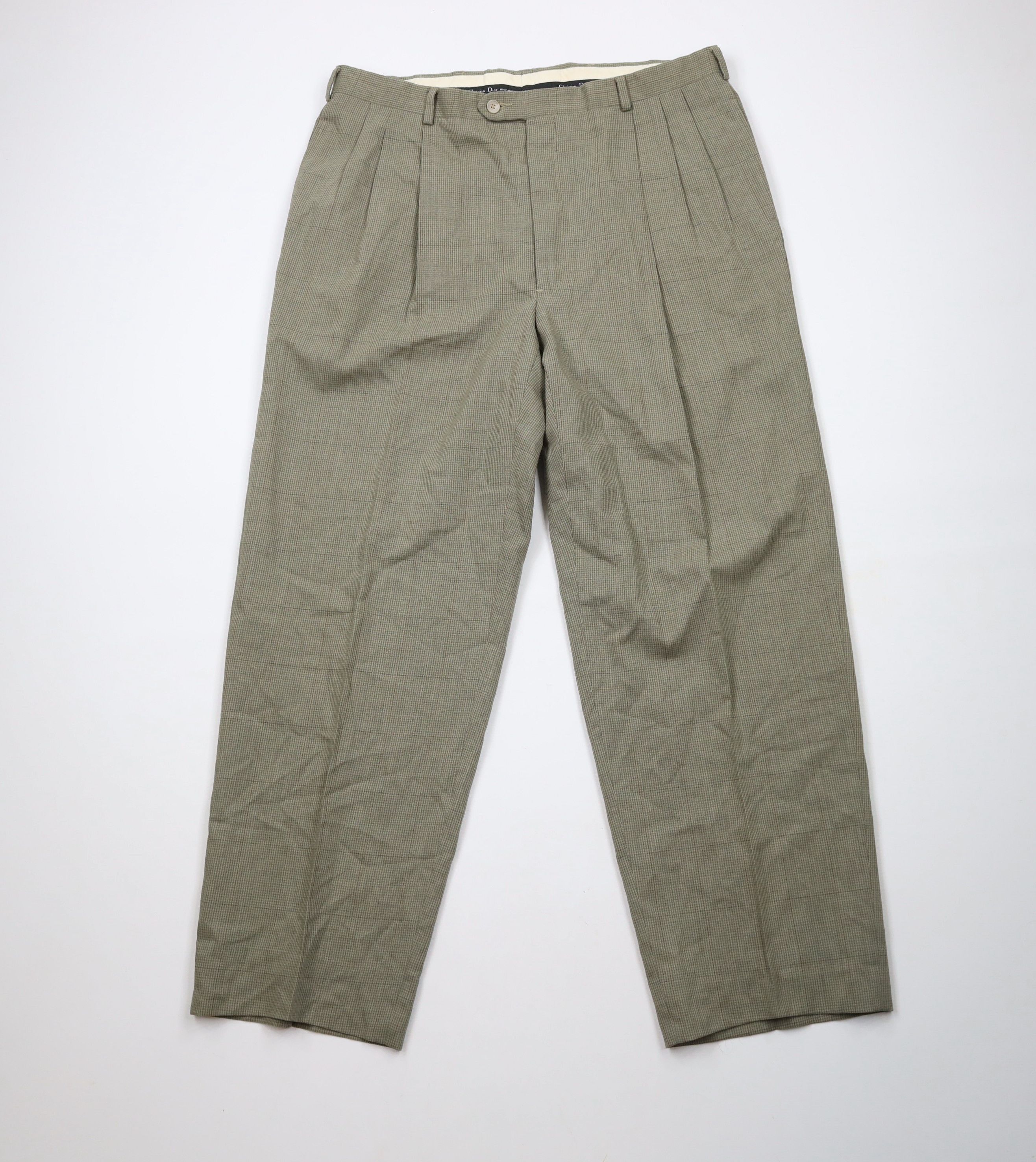【Christian Dior Monsieur】　trousers Vintage Christian Dior Monsieur Dress Pants Gray | eBay