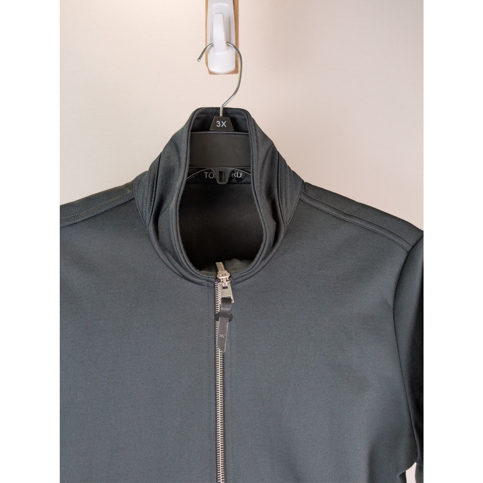 Tom Ford o1rshd1 CC20 High-Neck Track Jacket in Black Size US M / EU 48-50 / 2 - 7 Thumbnail