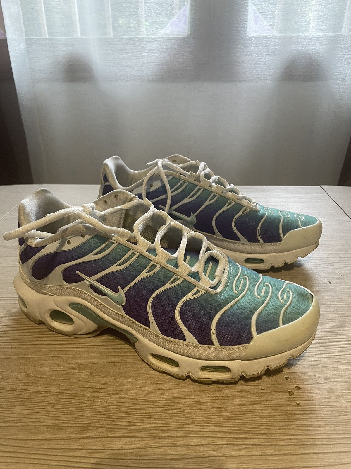 Nike Nike Air Max Plus Tn SE Bleached Aqua Size US 8 / EU 41 - 2 Thumbnail