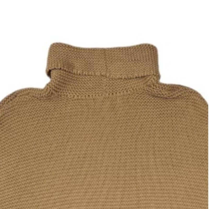 Lands' End Lands' End Brown/Tan Sweater | Size L Size L / US 10 / IT 46 - 4 Thumbnail