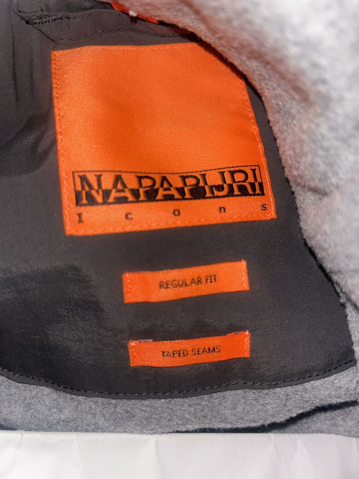 Napapijri Grey Napapijri jacket Size US M / EU 48-50 / 2 - 2 Thumbnail