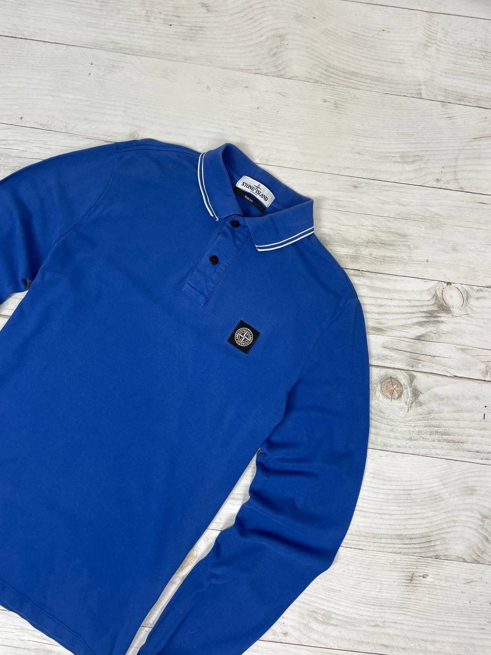 Stone Island Stone Island Polo Shirt Long Sleeve Patch Program Size US L / EU 52-54 / 3 - 2 Thumbnail