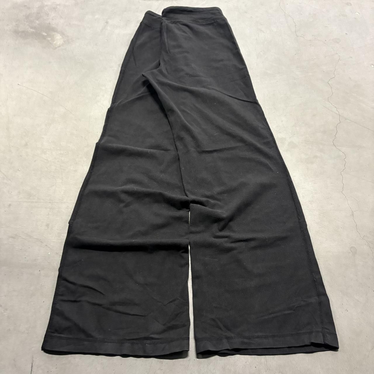 Vintage Crazy Vintage Y2K/2000s Baggy Wideleg Bootcut Black Yoga Sweatpants! Size US 32 / EU 48 - 4 Thumbnail