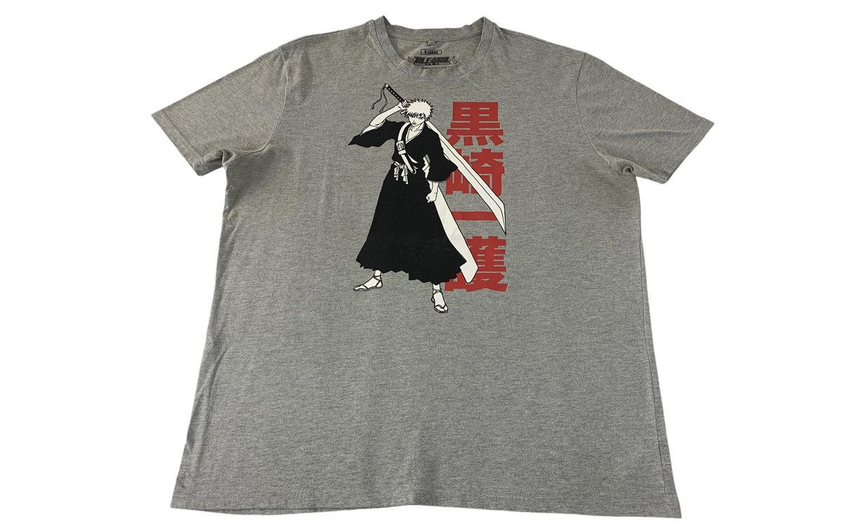 Anime Manga Bleach Ichigo Kurosaki Crewneck Printed Tee