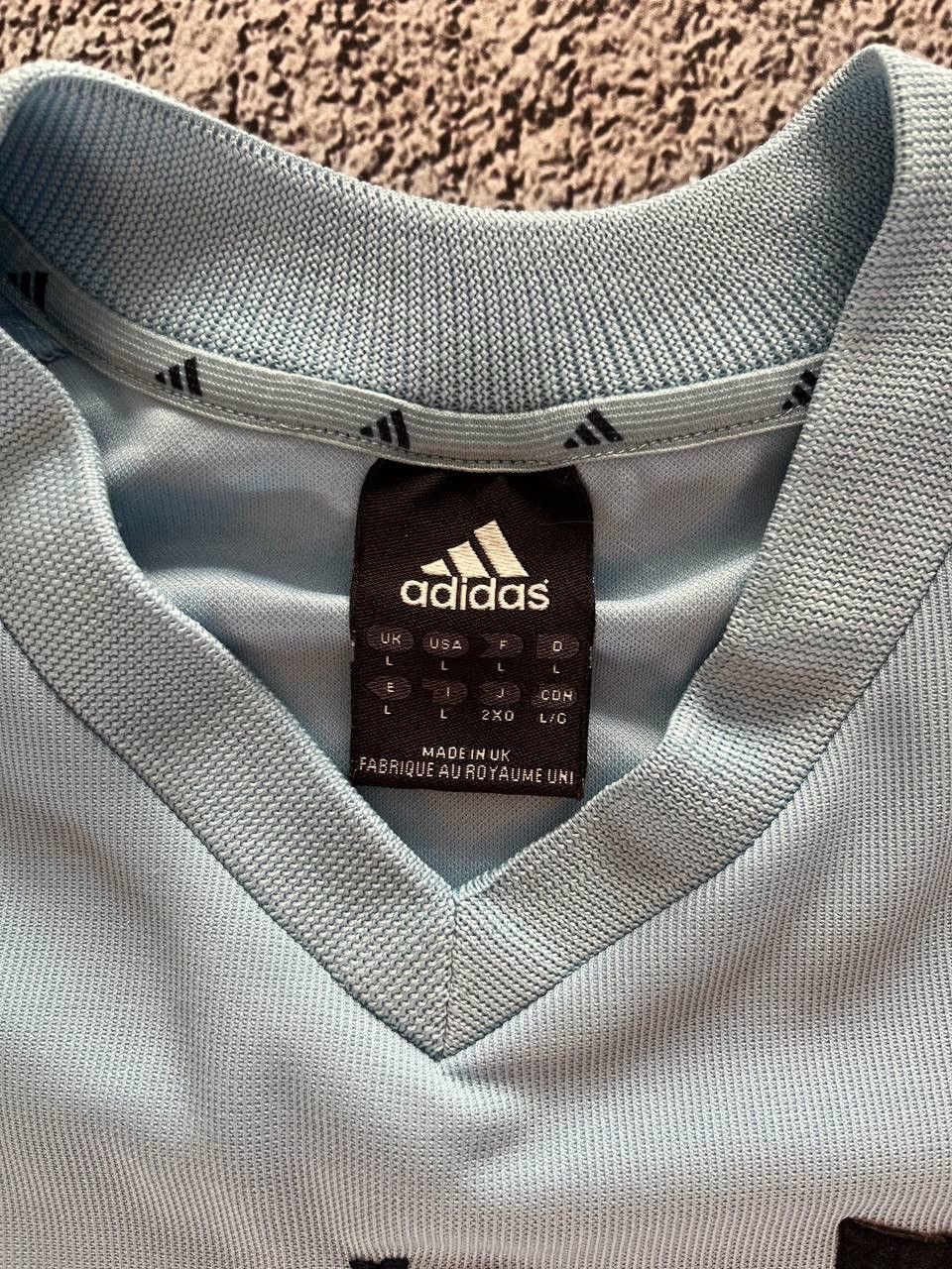 Vintage Ajax Amsterdam Away Football Shirt Jeresy Adidas Size L Size US L / EU 52-54 / 3 - 9 Thumbnail