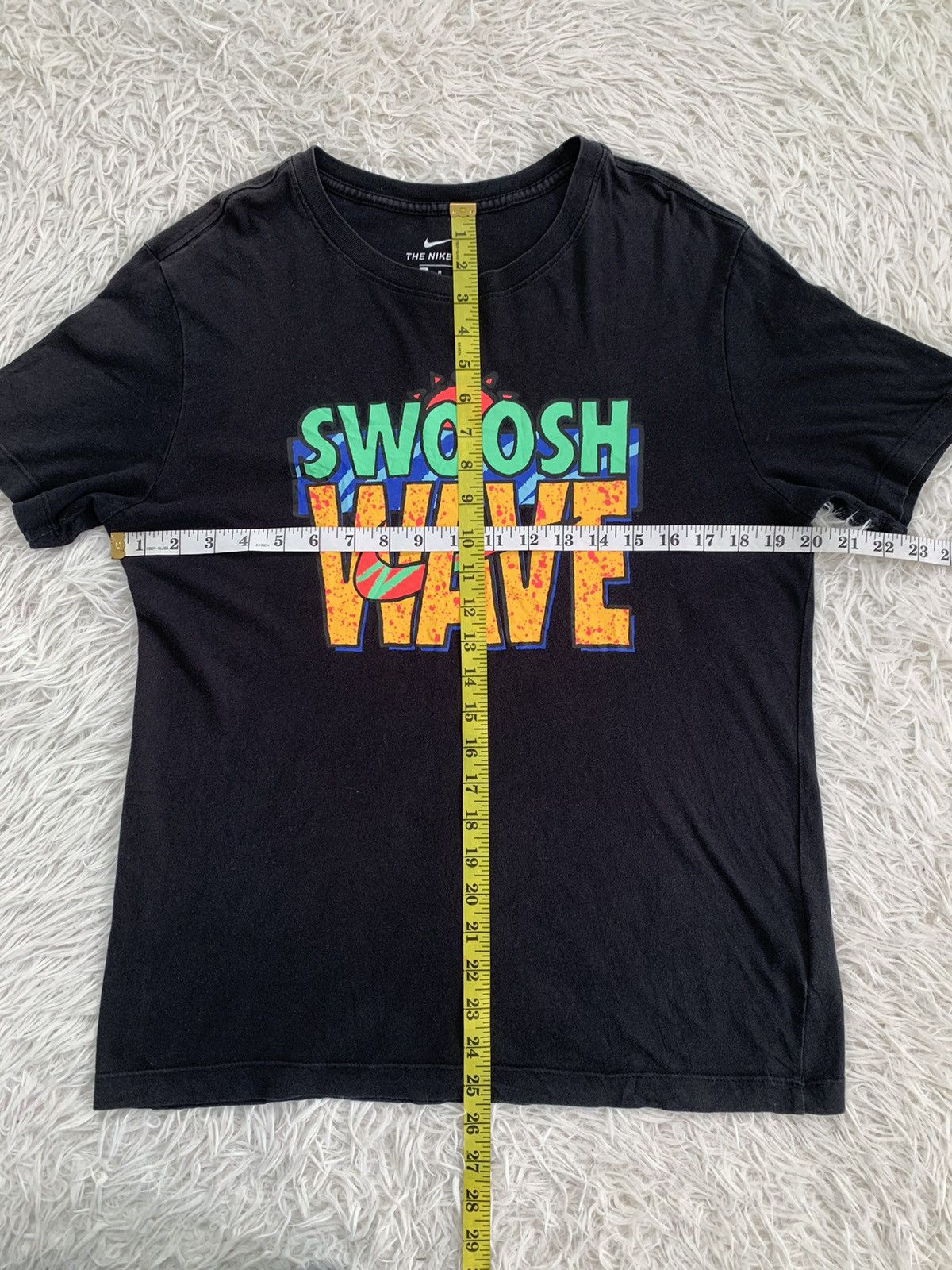 Nike Nice Swoosh Wave Print Nike Tee Size US M / EU 48-50 / 2 - 4 Thumbnail