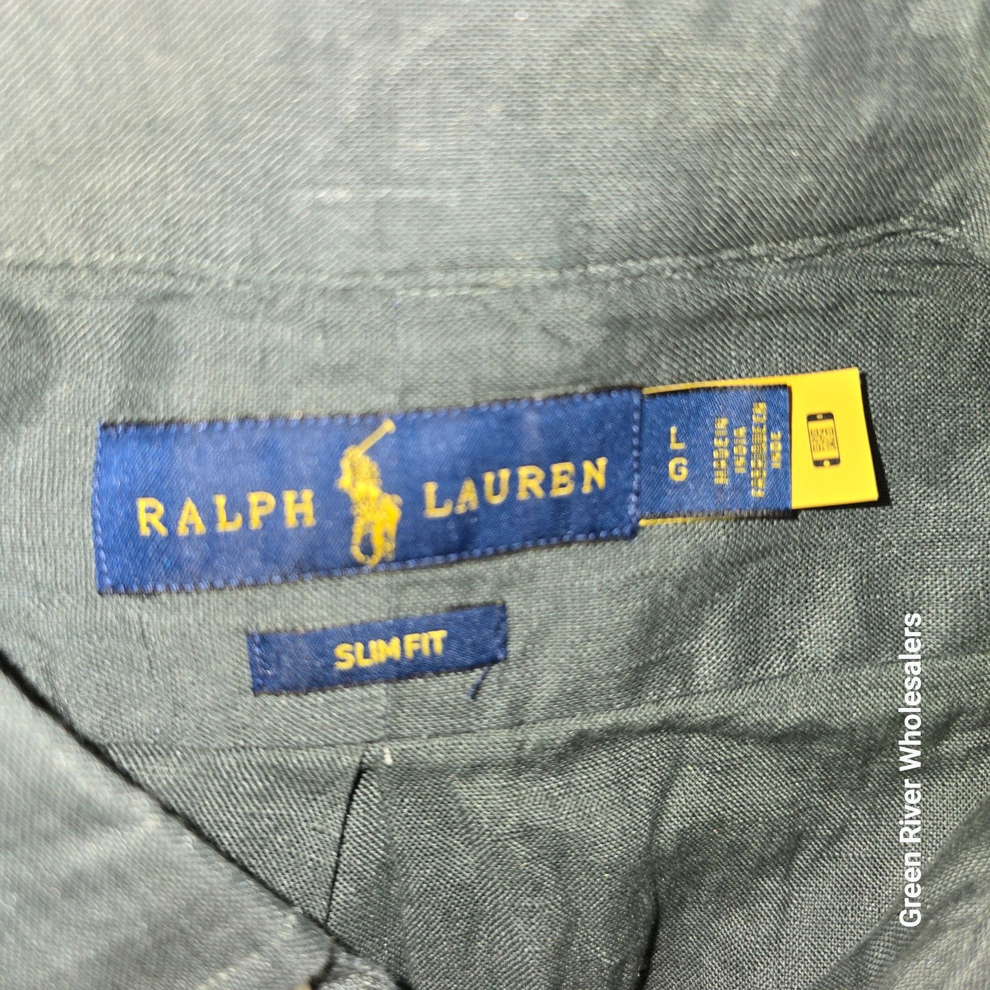 Polo Ralph Lauren Ralph Laure Cotton Button Down Sage Green Long Sleeve Shirt Size US L / EU 52-54 / 3 - 5 Thumbnail