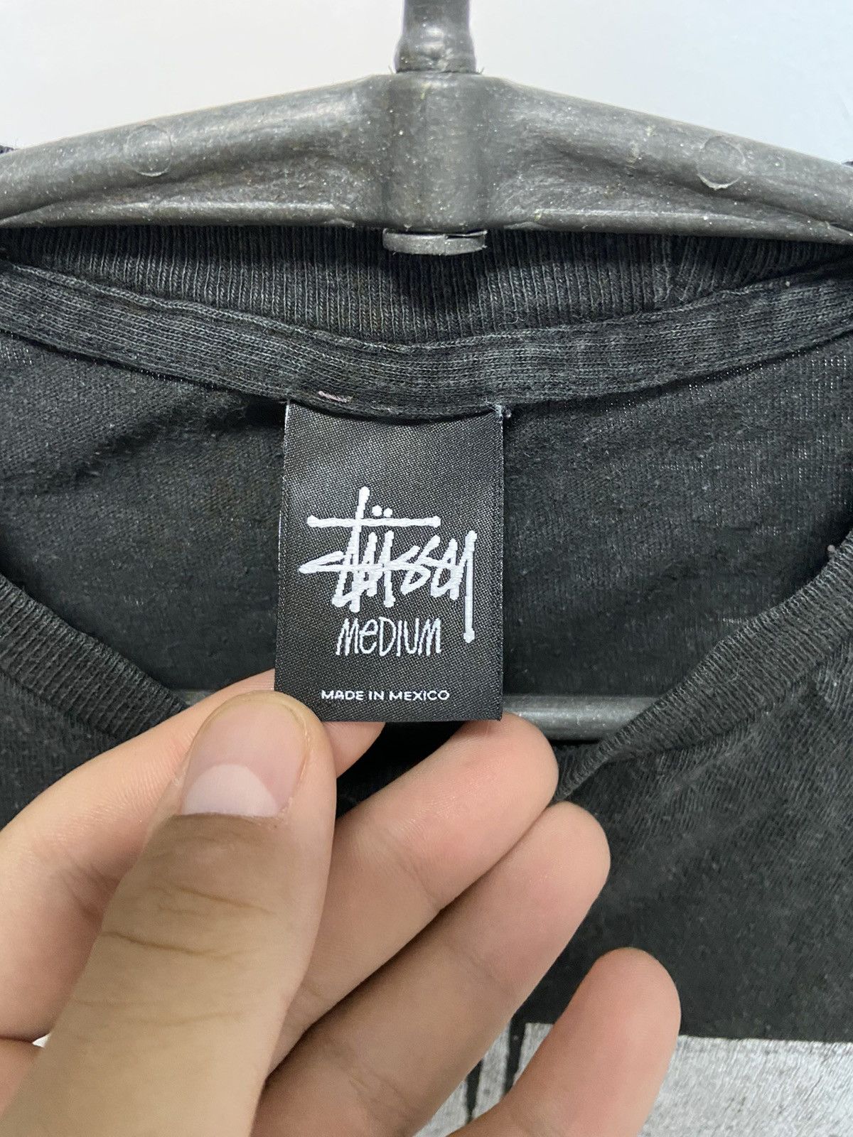 Stussy × Vintage Stussy T Shirt Big Logo Vintage Statue of Liberty 🗽 Size US M / EU 48-50 / 2 - 5 Thumbnail