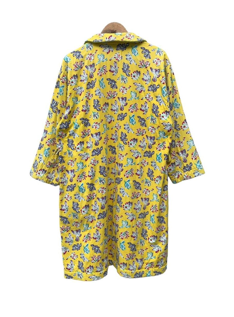 Kenzo Archival Kenzo Flower All Over Print Cotton Robe Kimono Size US L / EU 52-54 / 3 - 3 Thumbnail