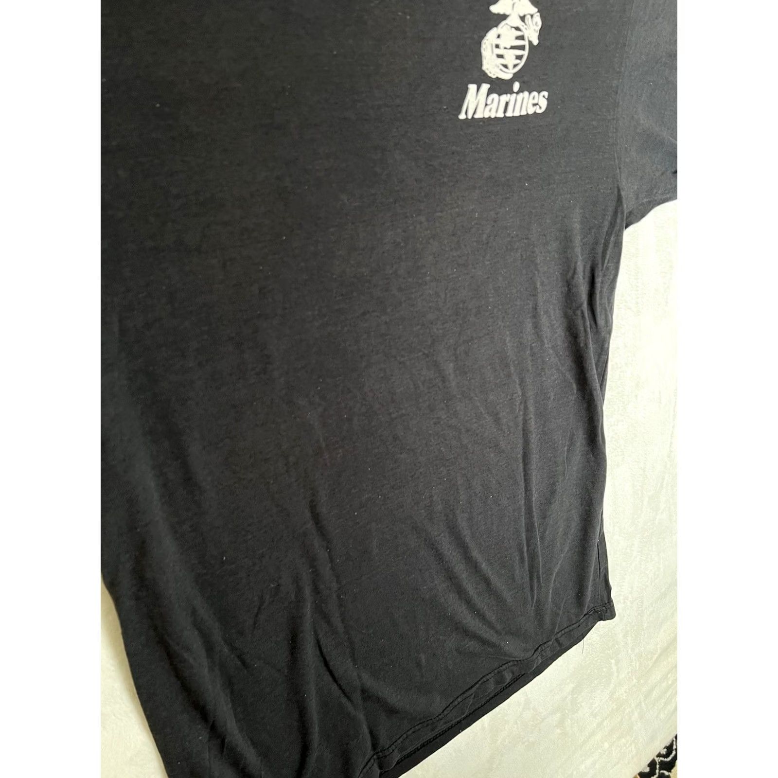 Rothco VINTAGE Rothco USMC Marines Boot Camp T-Shirt L Black Graphic Print Men Short Sleeve 90s Military USA Pain Is Weakness Mens Size US L / EU 52-54 / 3 - 5 Thumbnail