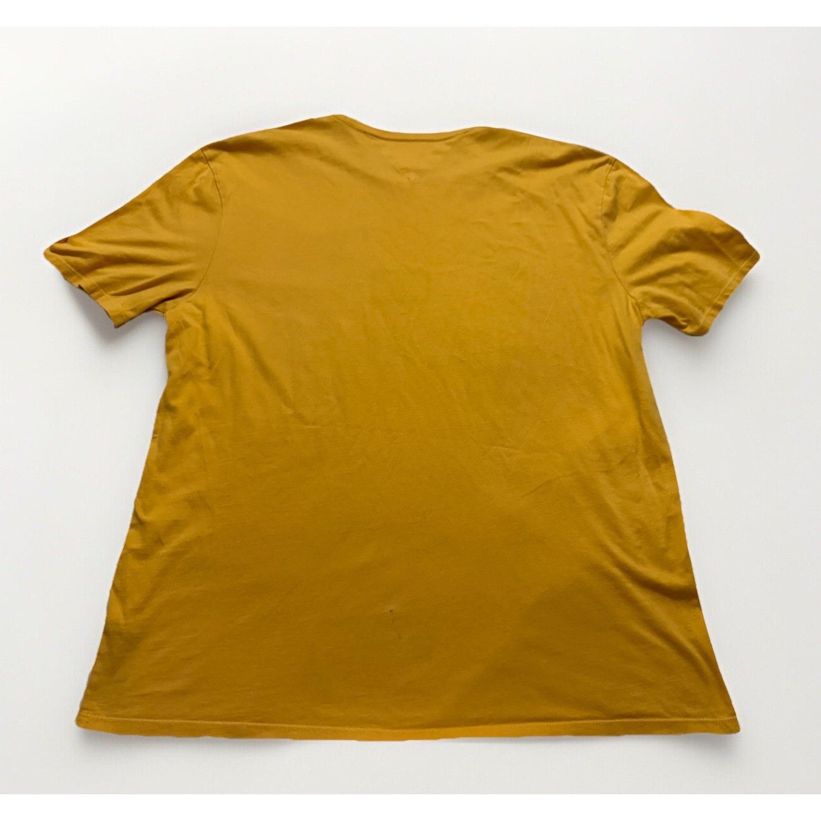 Tommy Hilfiger Tommy Hilfiger Spellout TShirt XXL Sun Yellow Embroidered Size US XXL / EU 58 / 5 - 8 Thumbnail
