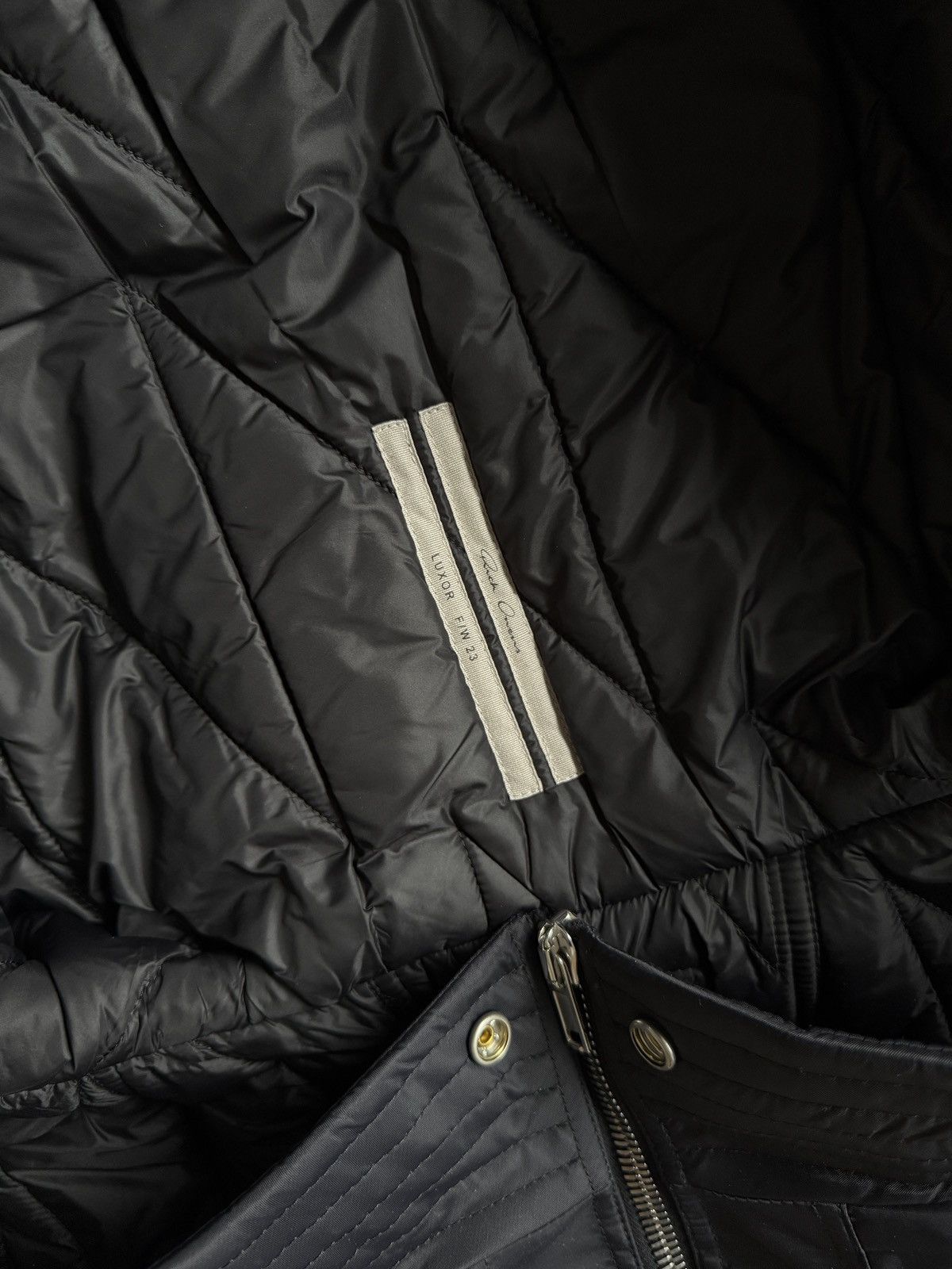 Rick Owens LUXOR Cropped Alice Parka FW23 Size US M / EU 48-50 / 2 - 5 Thumbnail