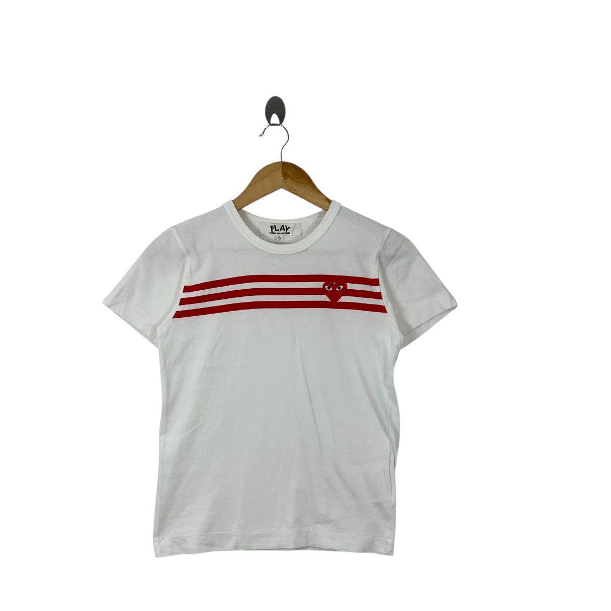 Comme des Garcons Vintage COMME DES GARCONS Play 2005 Collection S/S Tee Shirt Size S / US 4 / IT 40 - 3 Thumbnail