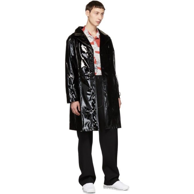 Anton Belinskiy × Designer Black Vinyl Coat Size US S / EU 44-46 / 1 - 2 Thumbnail