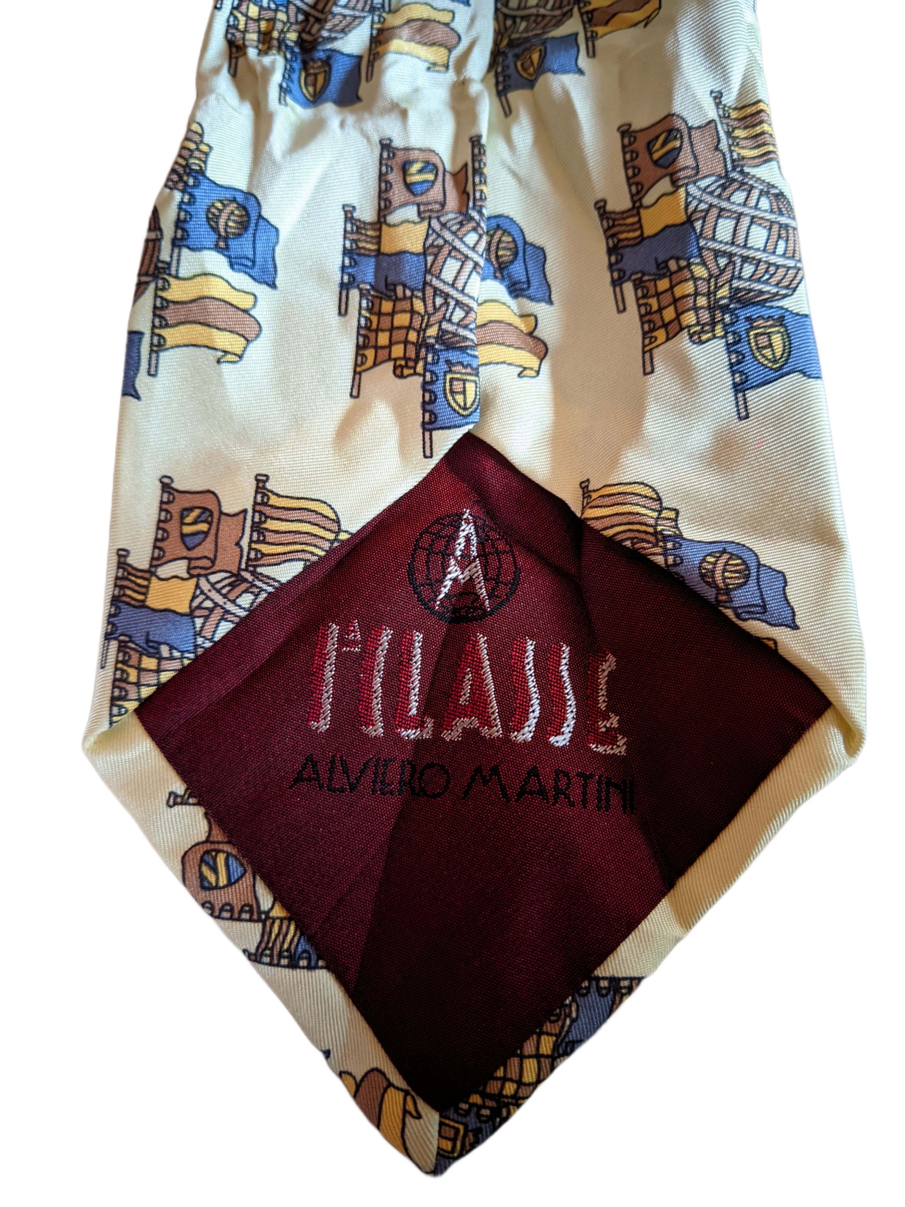 Alviero Martini Alviero Martini 100% Pure Silk Hand Made Italy Size ONE SIZE - 2 Thumbnail