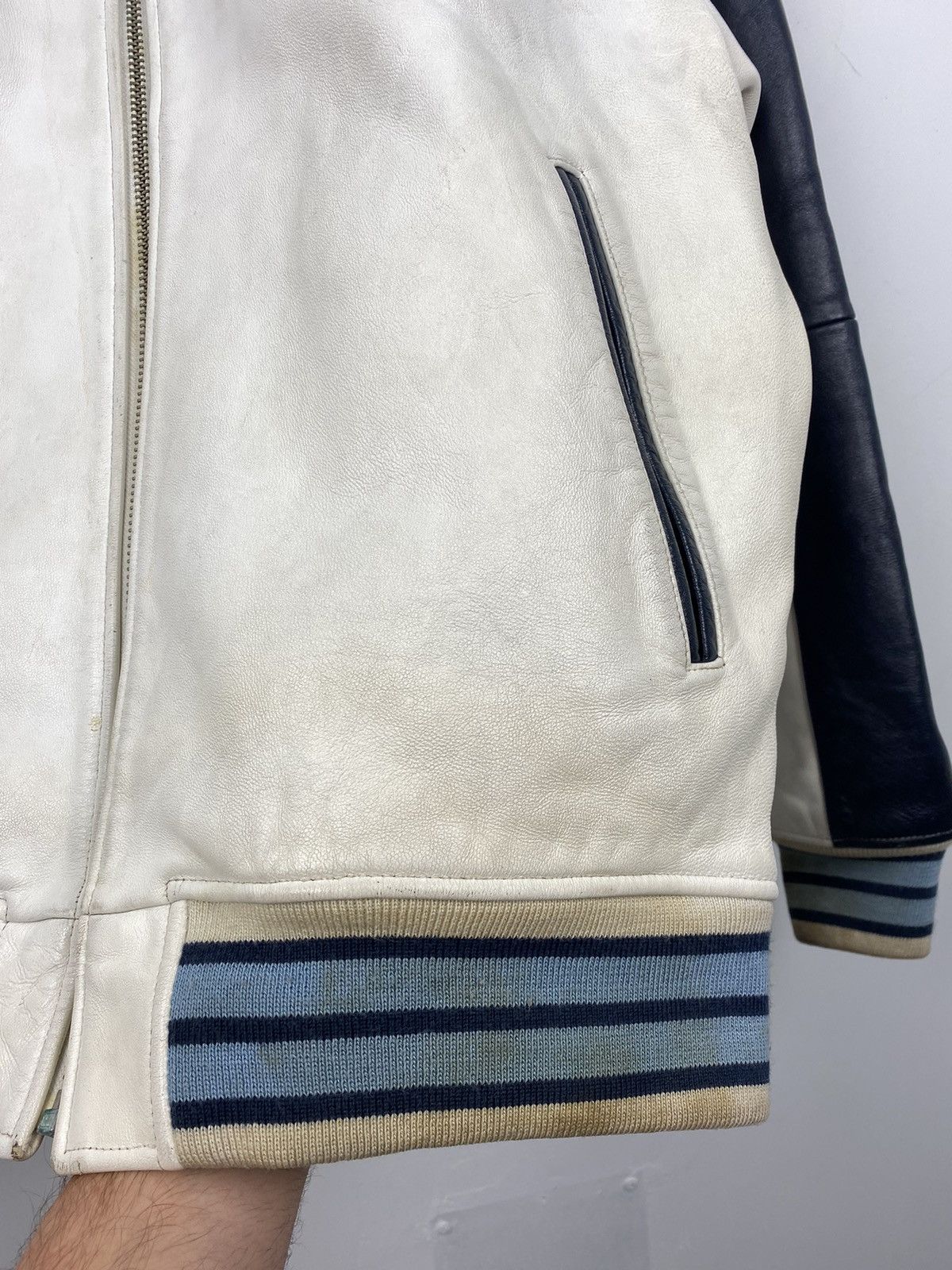 Avirex Vintage Avirex US Air Force Varsity Leather Jacket Size US XL / EU 56 / 4 - 7 Thumbnail