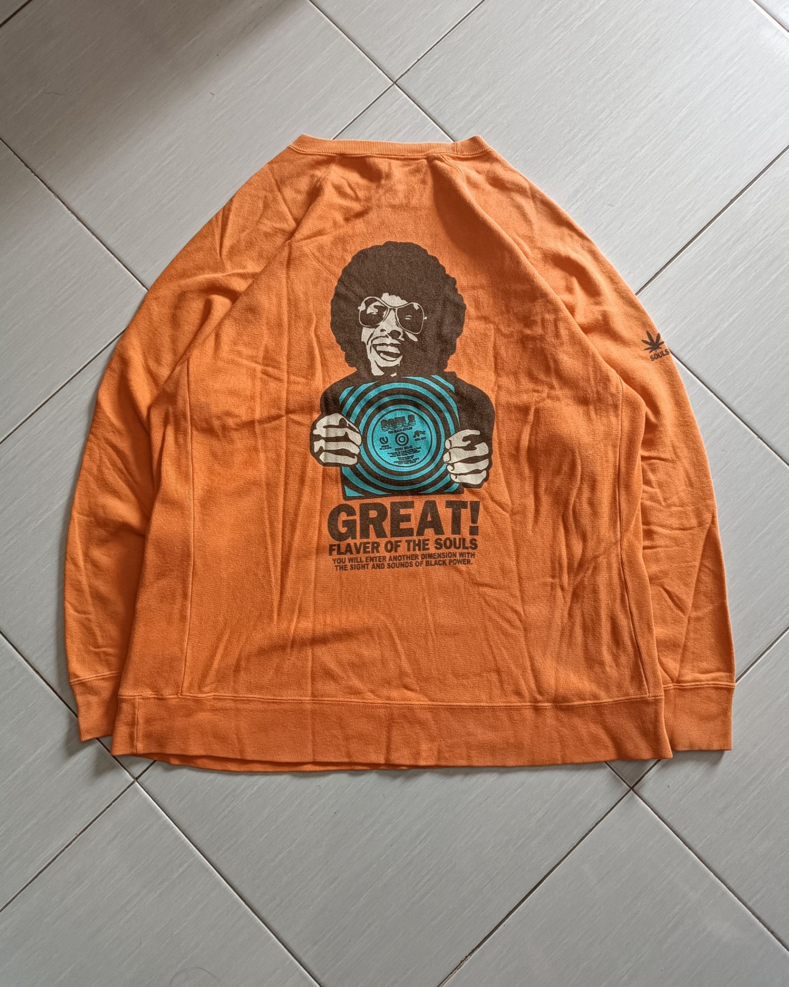 Japanese Brand × Rap Tees × Vintage Souls Mania Pull Over Sweatshirts Size US XL / EU 56 / 4 - 3 Thumbnail
