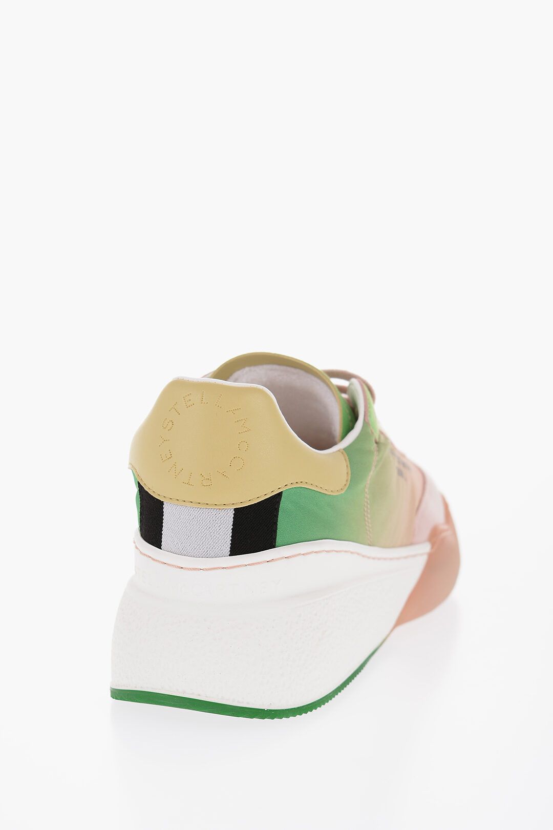 Stella McCartney og1mm0824 Gradient Effect Low-Top Sneakers in Multicolor Size US 5 / IT 35 - 3 Thumbnail