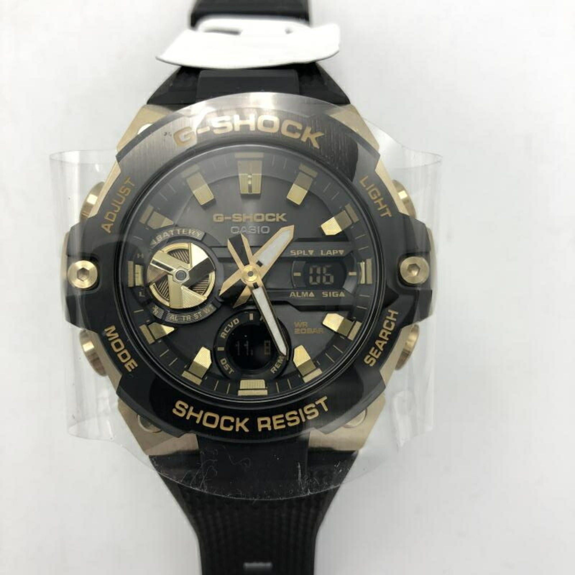 image of Casio G-Shock Gst-B400Gb Watch Black Gold, Women's