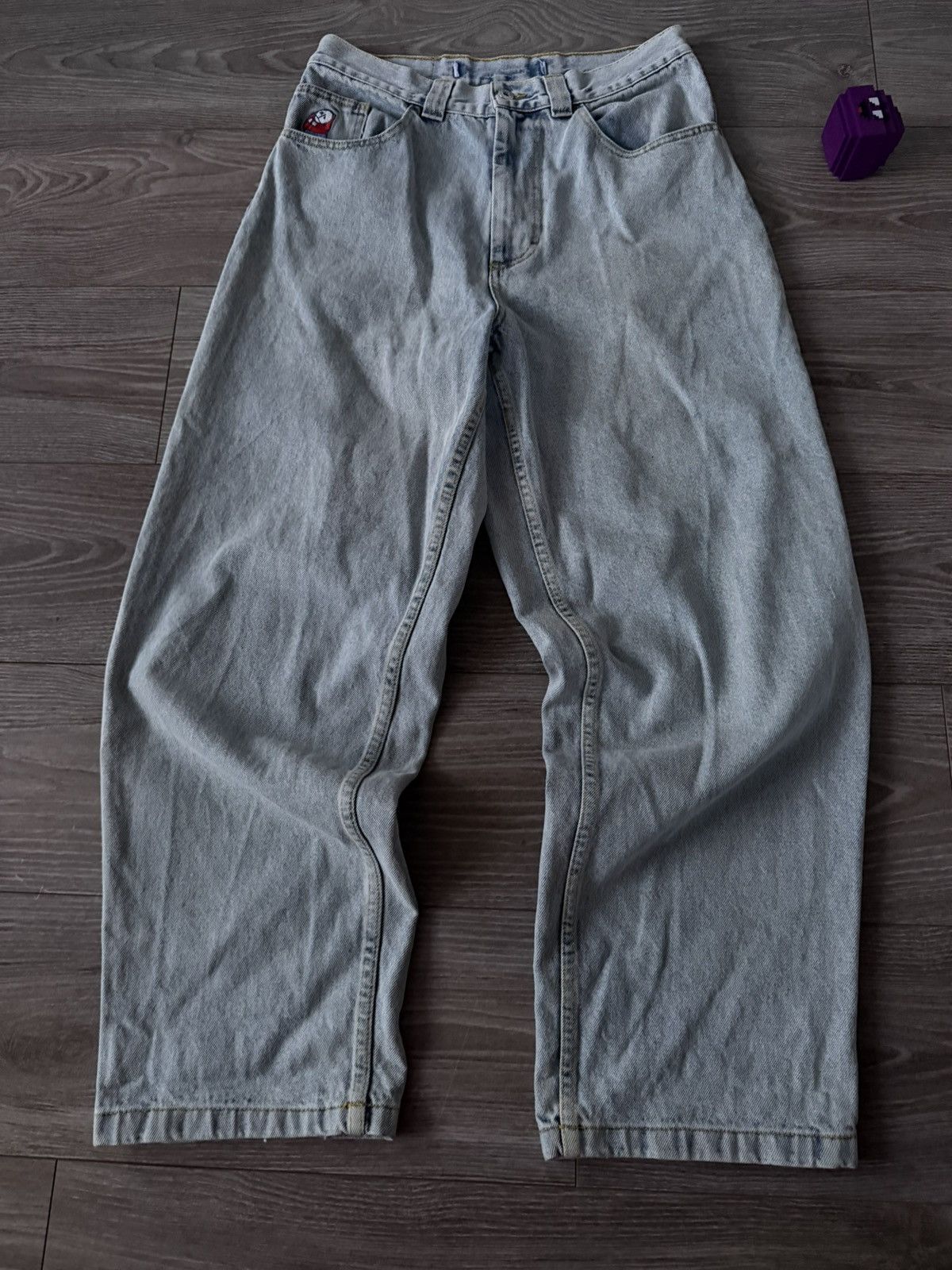 Polar Skate Co. Polar SkateBoard BigBoy Mens Unisex Buggy Jeans Size US 32 / EU 48 - 3 Thumbnail