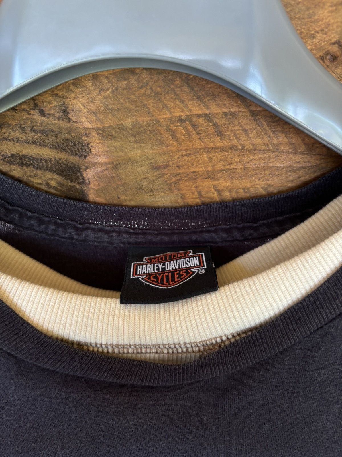 Harley Davidson Harley-Davidson Layered Long Sleeve Tee Size US L / EU 52-54 / 3 - 3 Thumbnail