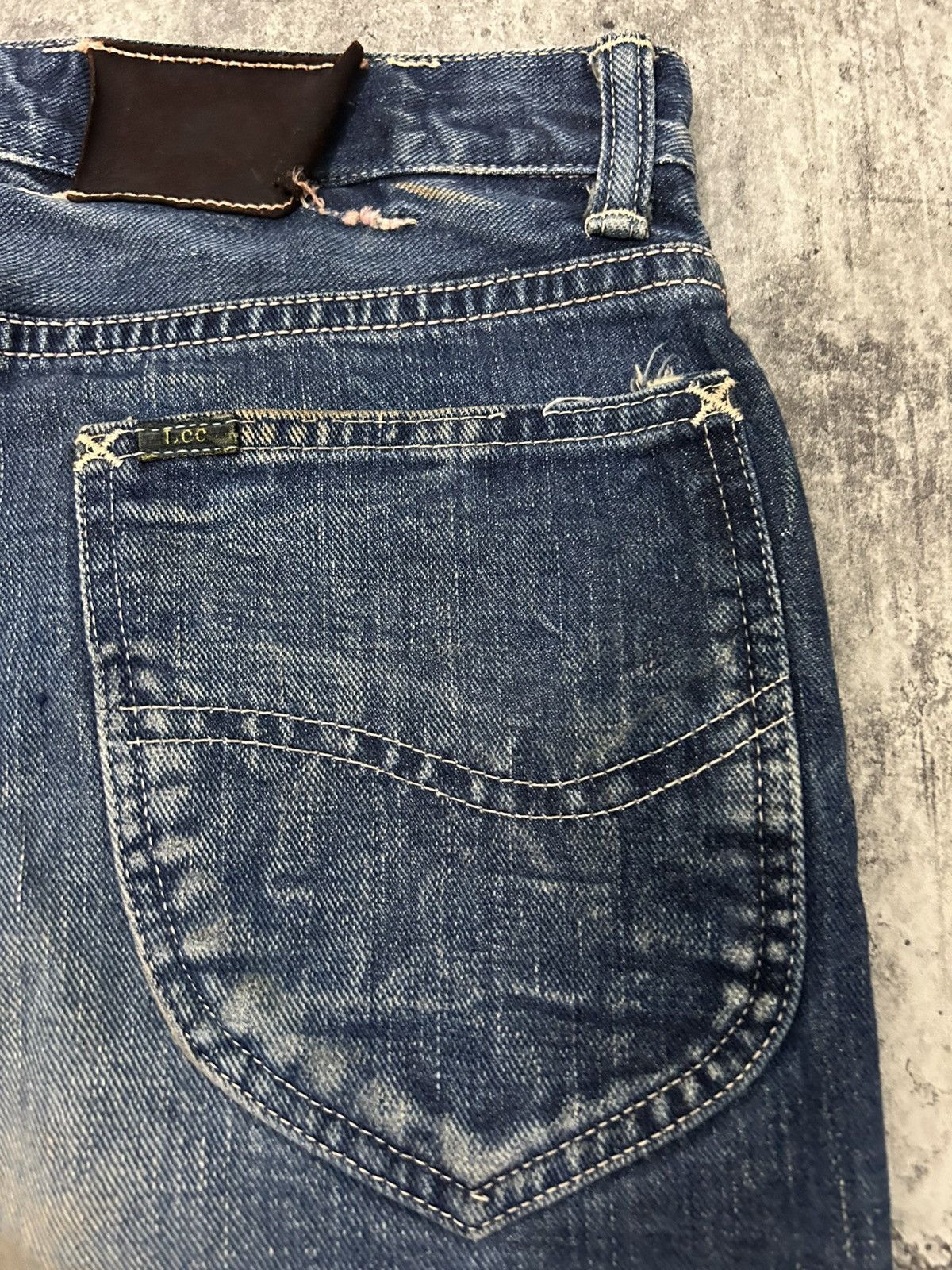Lee Vintage Lee Riders X Okuda Japan Mud Wash Selvedge Jeans Size US 32 / EU 48 - 7 Thumbnail