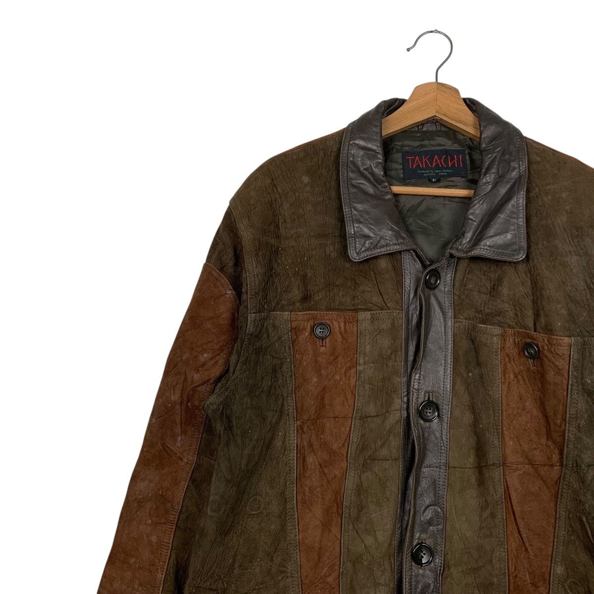Japanese Brand Japanese Brand Takachi Suede Leather Jacket Size US M / EU 48-50 / 2 - 6 Thumbnail