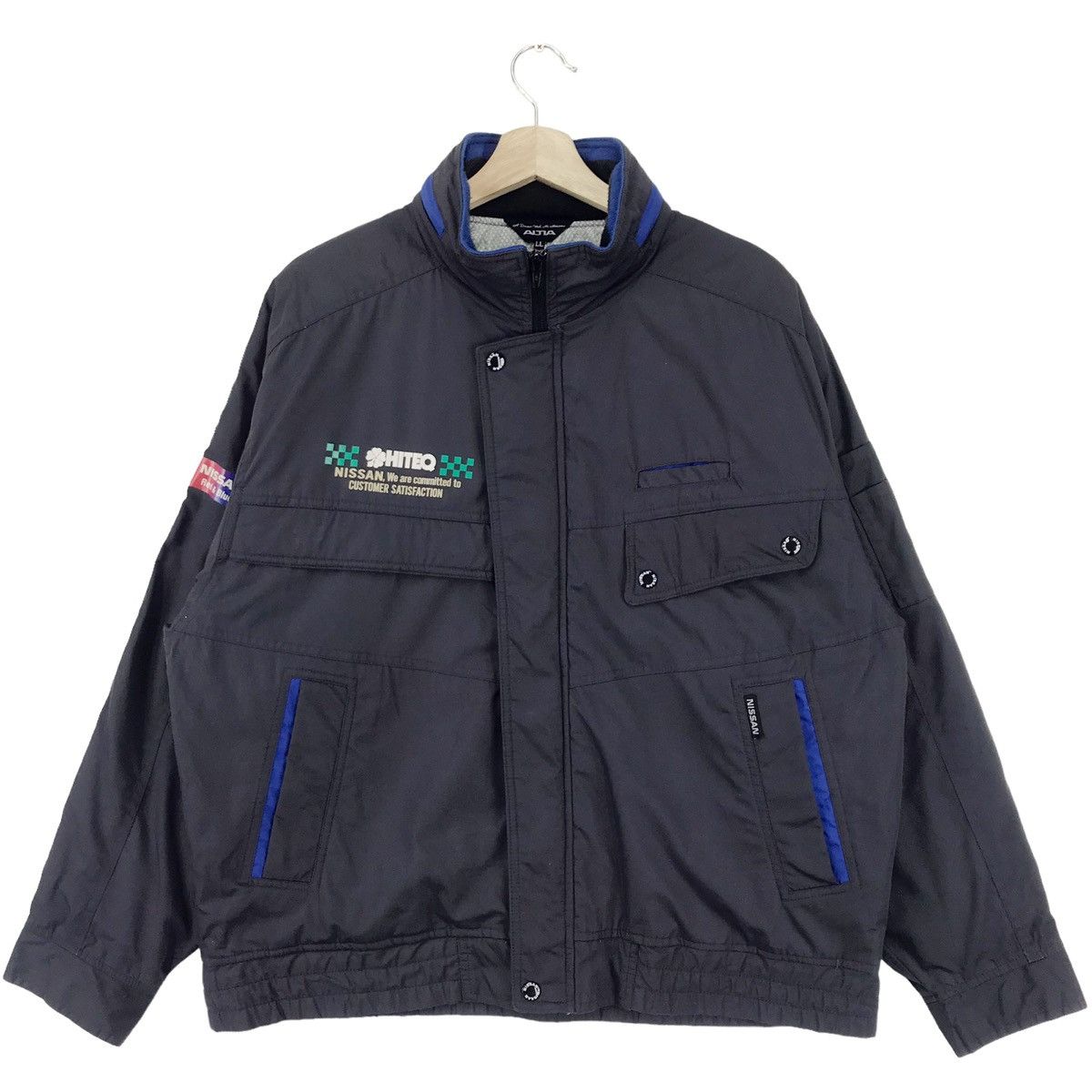 Sports Specialties × Vintage Vintage Nissan Racing Team Bomber Jacket Size US L / EU 52-54 / 3 - 2 Thumbnail