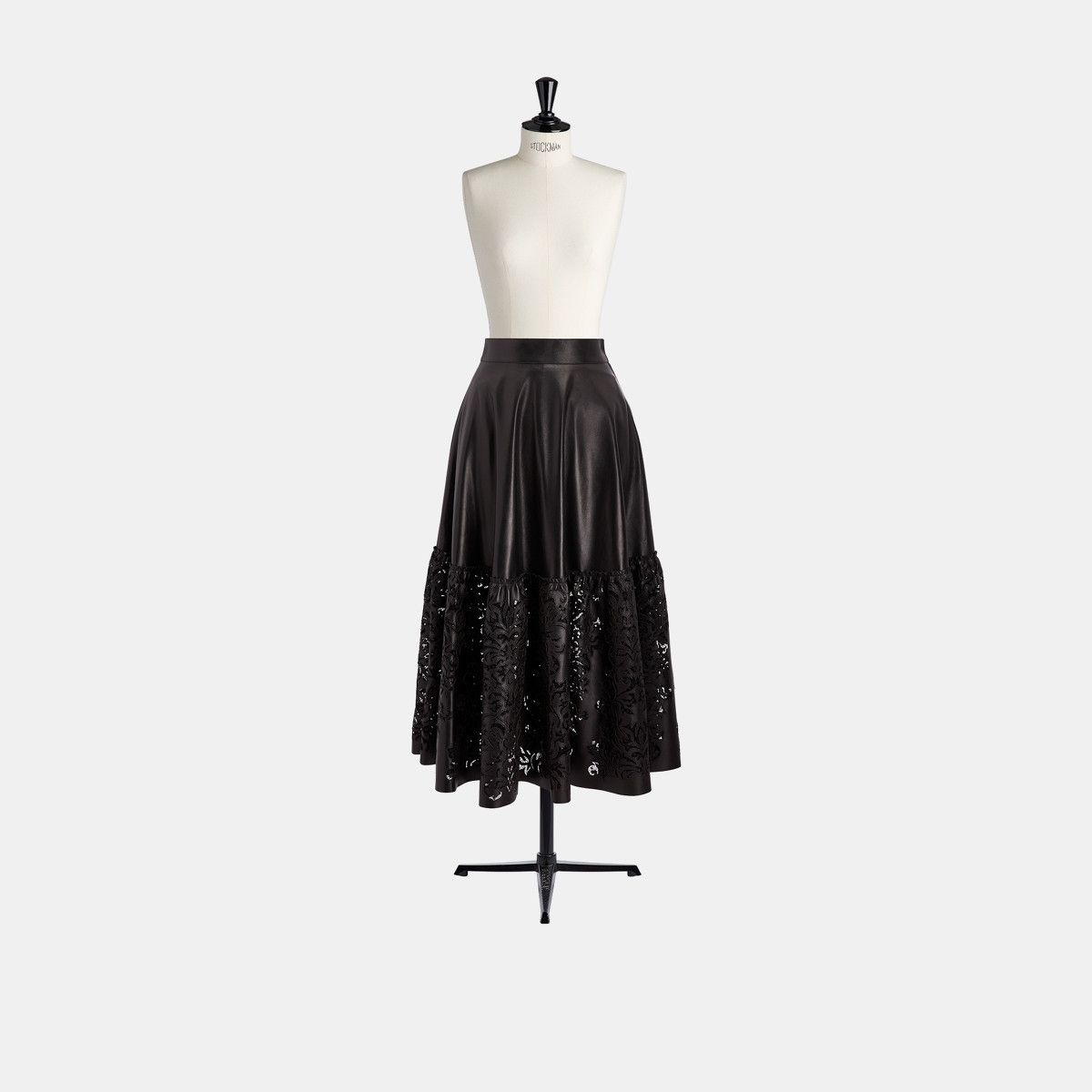 image of Dior O1Bcso1Str0224 Skirt In Black, Women's (Size 30)