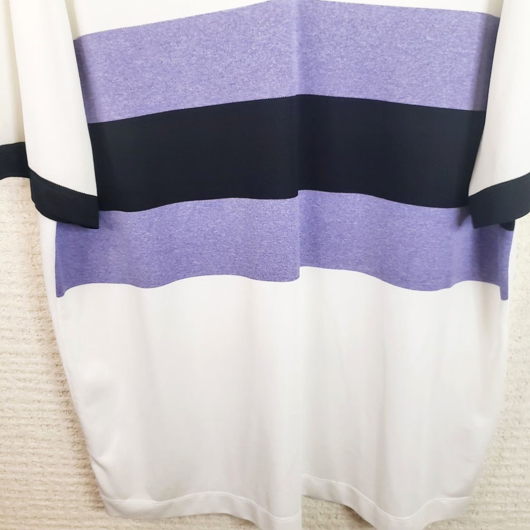 Nike Nike Golf Tour Performance Polo Shirt Men XL Colorblock White Purple DriFit Size US XL / EU 56 / 4 - 7 Thumbnail