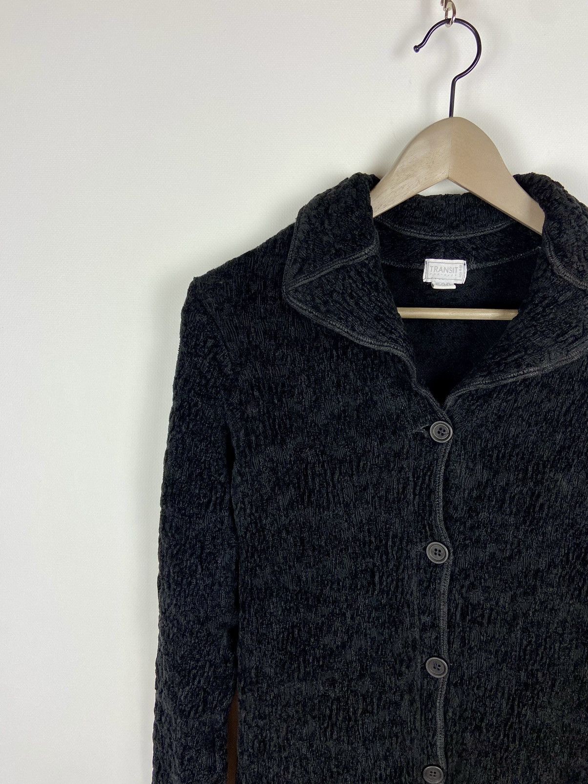 Transit × Vintage Transit Par-Such Womens Cardigan Coat Viscose Lana Wool Sz 1 Size M / US 6-8 / IT 42-44 - 5 Thumbnail