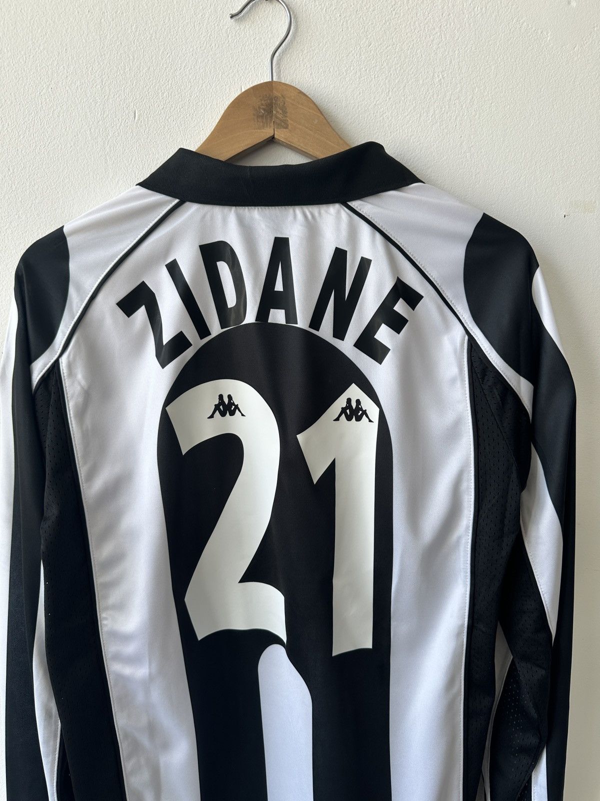 Kappa Juventus 1997/1998 Zidane #21 Long Sleeve size L