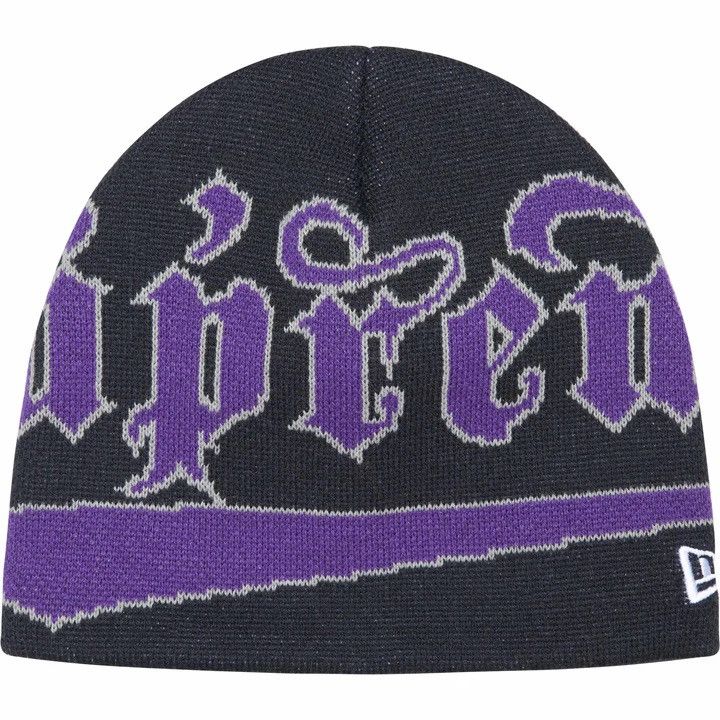 New Era × Supreme Supreme New Era Accent Beanie Size ONE SIZE - 3 Thumbnail