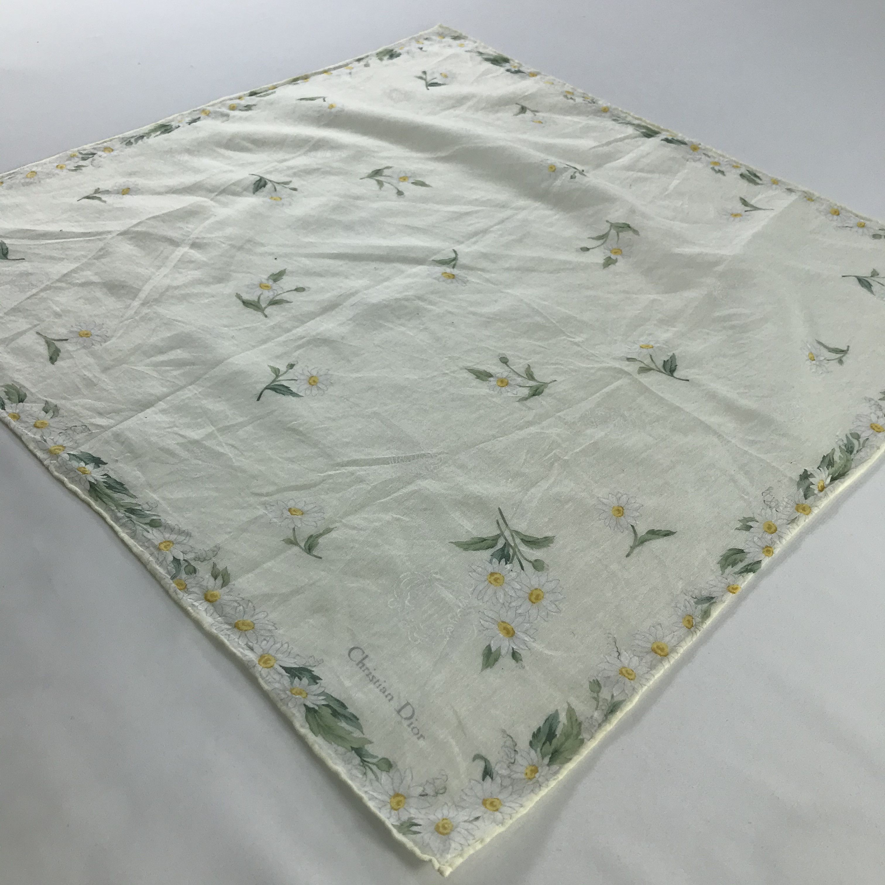 Vintage Christian Dior Neckerchief / Bandana / Handkerchief Size ONE SIZE - 4 Thumbnail
