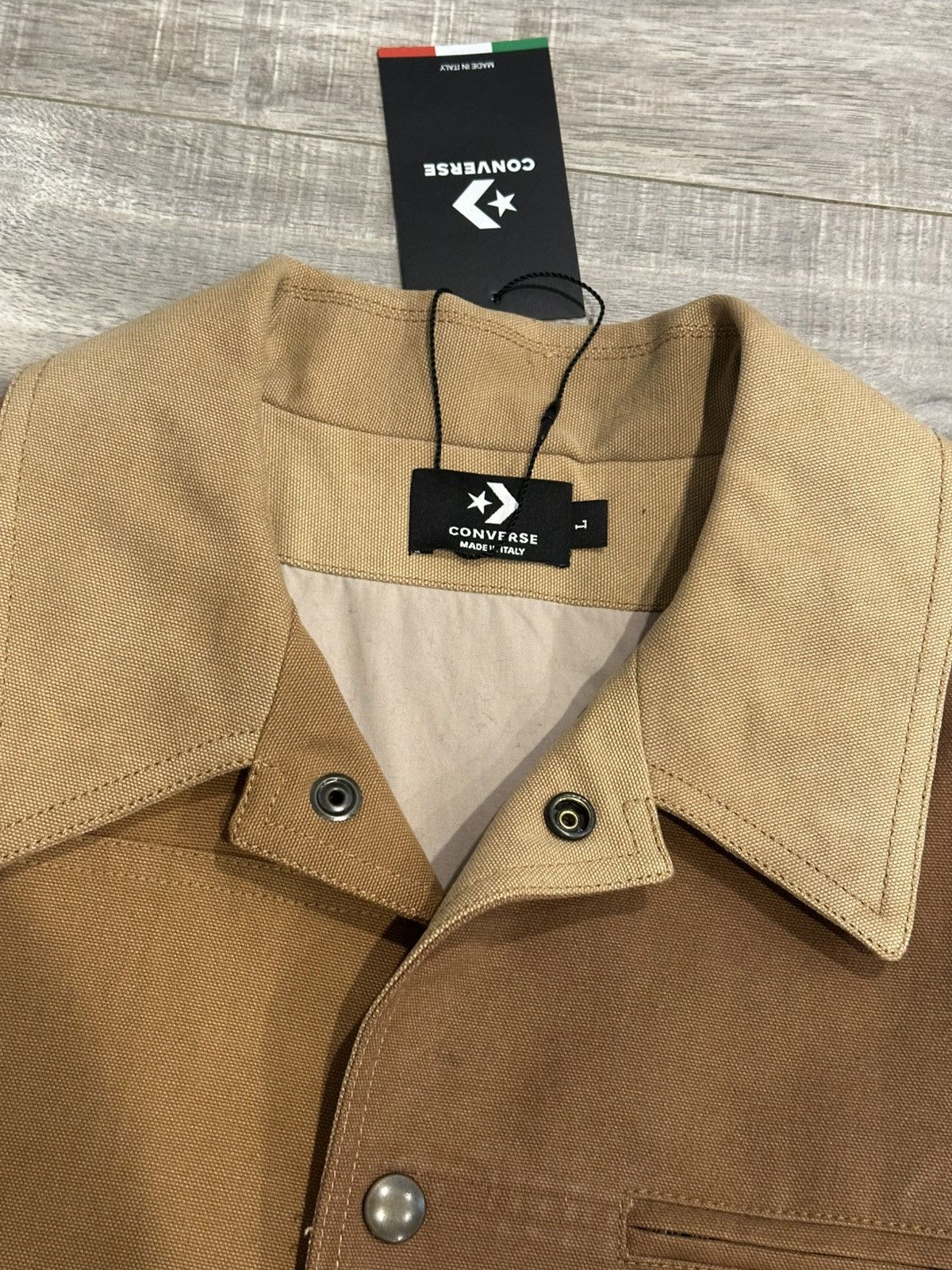 Carhartt Wip × Converse Carhartt WIP x Converse Upcycled Coaches Jacket 1 of 50 Size US XL / EU 56 / 4 - 2 Thumbnail