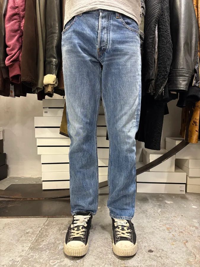 Balenciaga × Designer × Vintage SS2017 Balenciaga Blue Denim Jeans Size US 30 / EU 46 - 3 Thumbnail