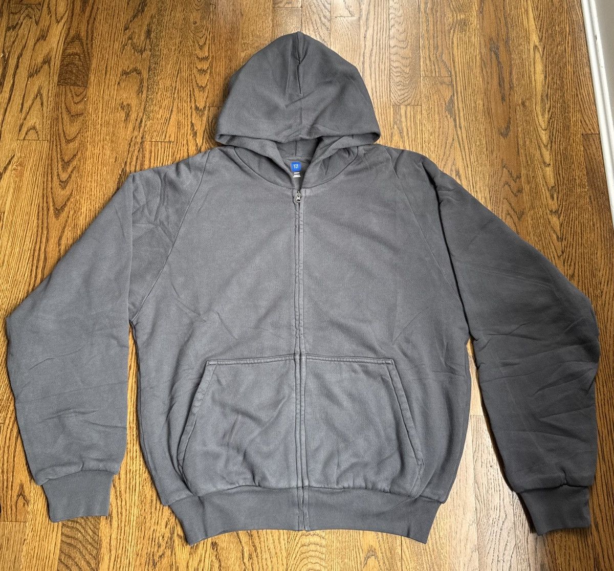 Gap × Yeezy POETIC GREY Yeezy x GAP Zip Up Hoodie Medium | Grailed
