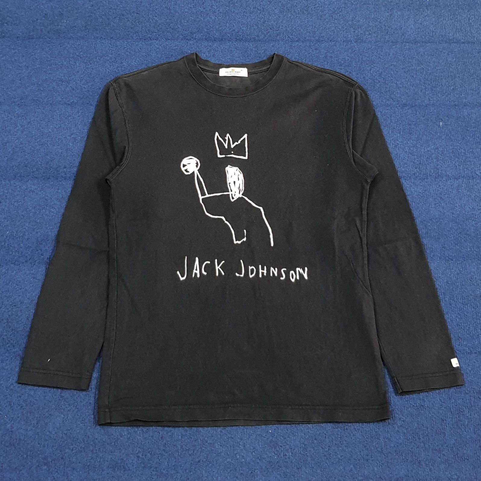 Jean-Michel Basquiat Vintage Jean Michel Basquiat Streetwear Long Sleeve C301N8 Size US S / EU 44-46 / 1 - 1 Thumbnail