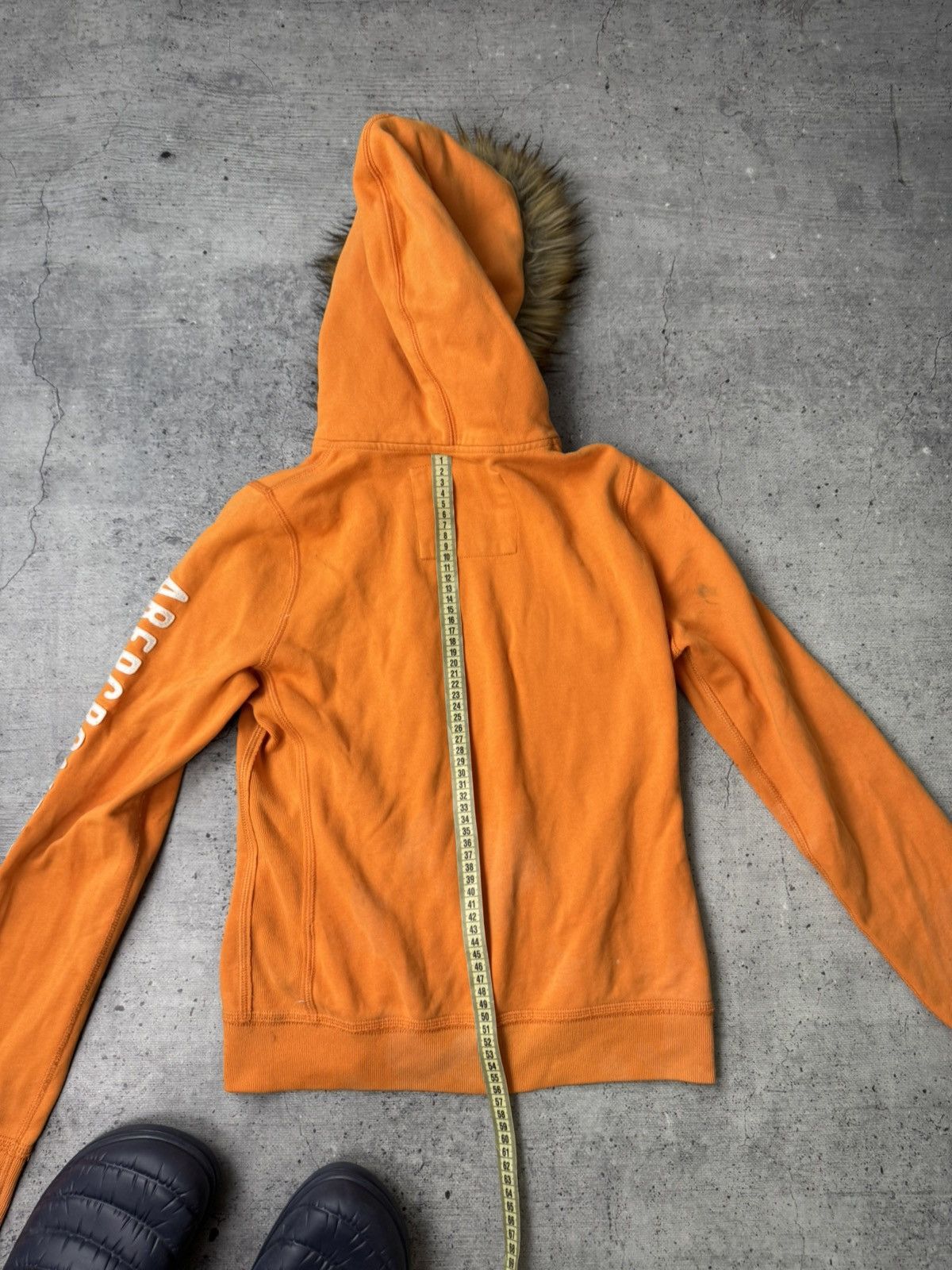 Abercrombie & Fitch Abercrombie & Fitch Y2K LGB IfSixWasNine Faux Fur Zip Hoodie Size L / US 10 / IT 46 - 7 Thumbnail