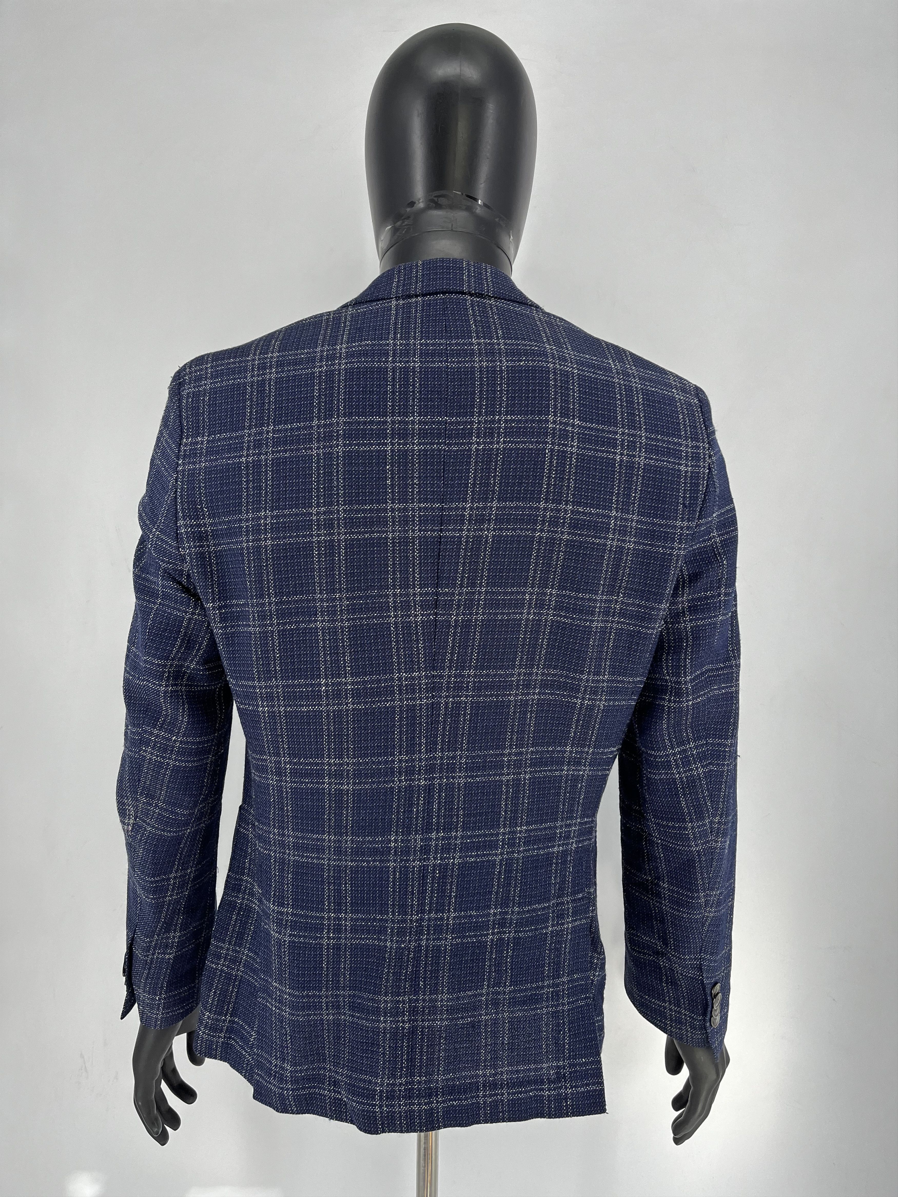 Hugo Vintage Hugo Boss blazer men wool 38R M multi wool Size 38R - 8 Thumbnail